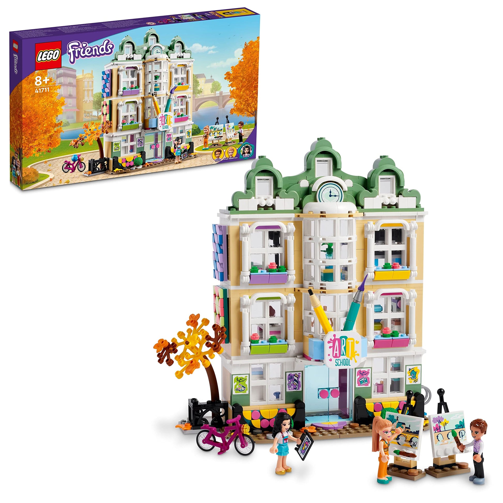 LEGO Friends Emma’s Art School 41711 Amazon