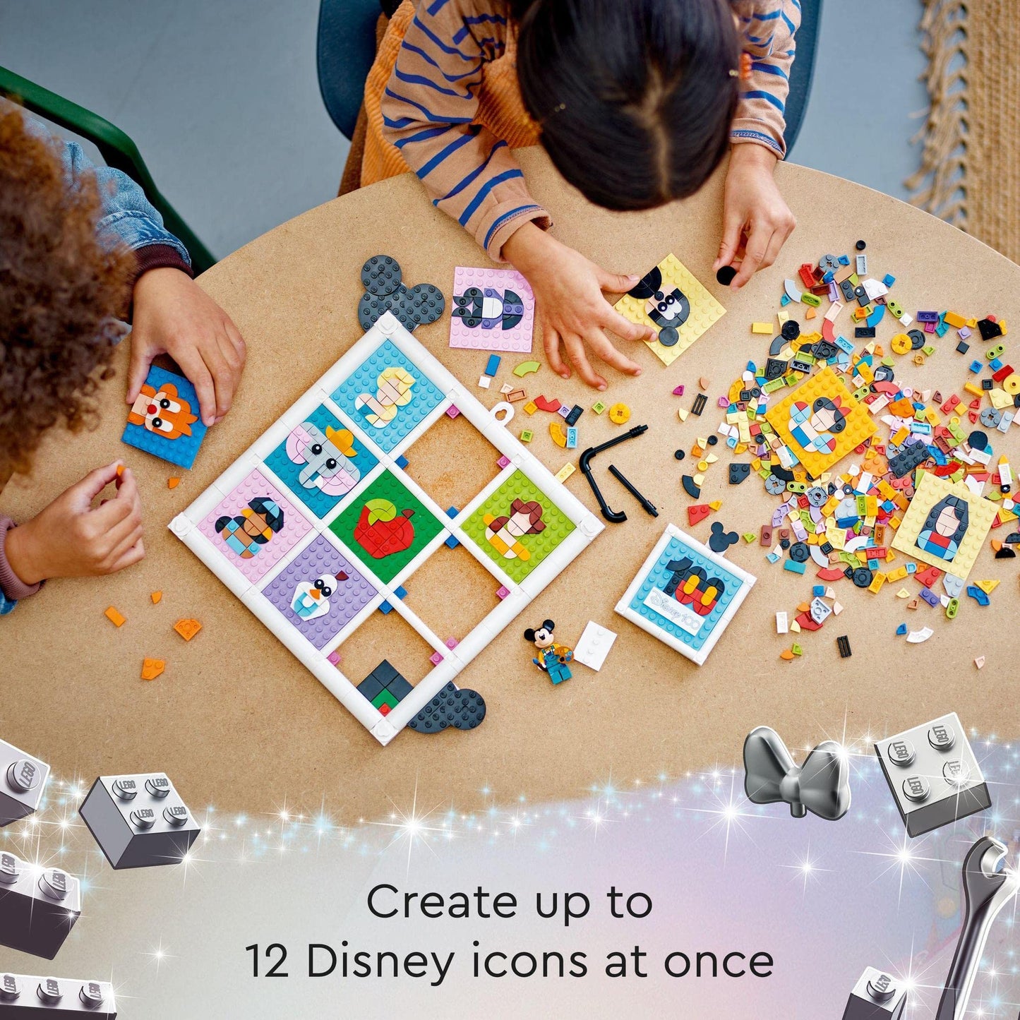 LEGO® Disney Classic 100 Years of Disney Animation Icons 43221 Building Toy Amazon