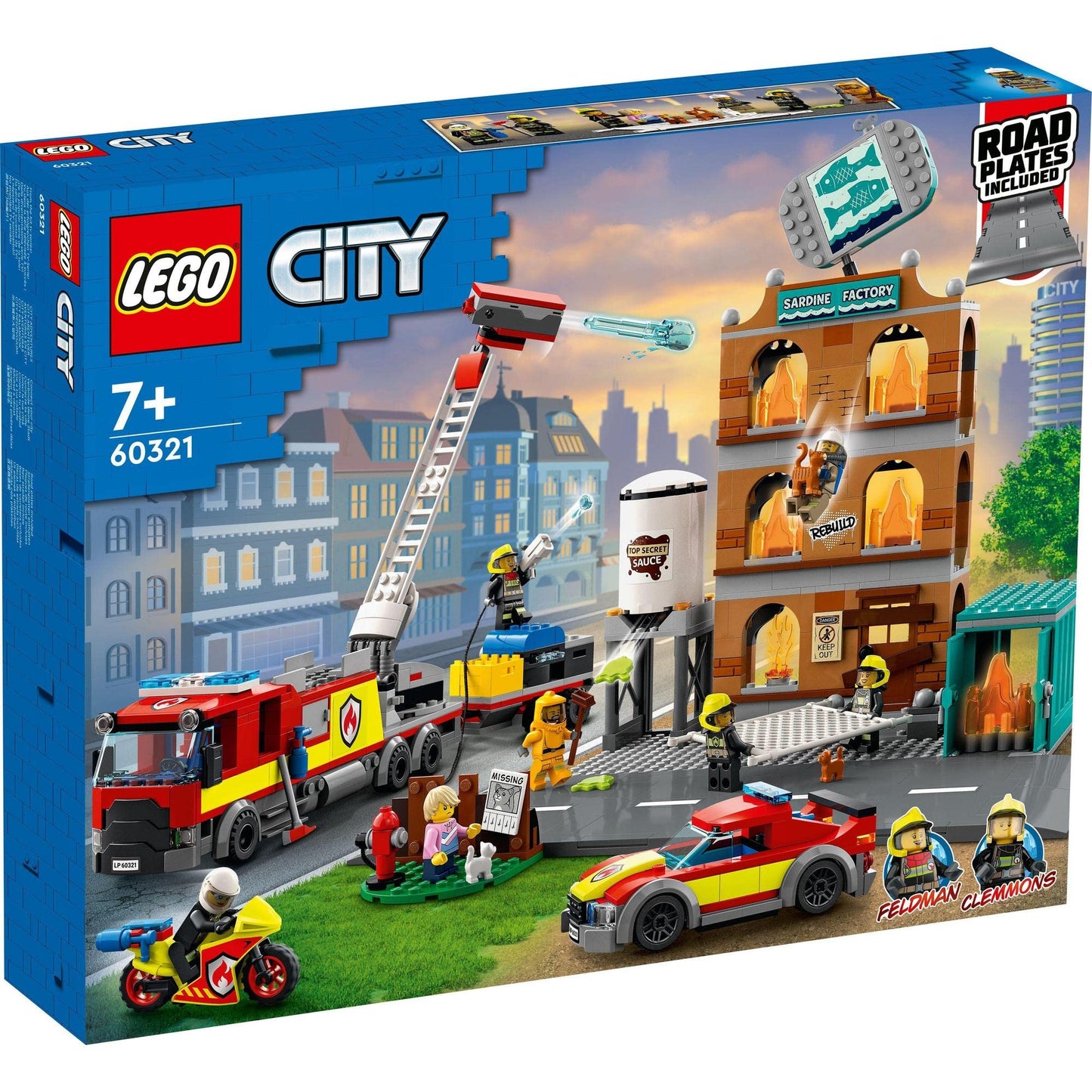 LEGO 60321 City Fire Brigade Amazon
