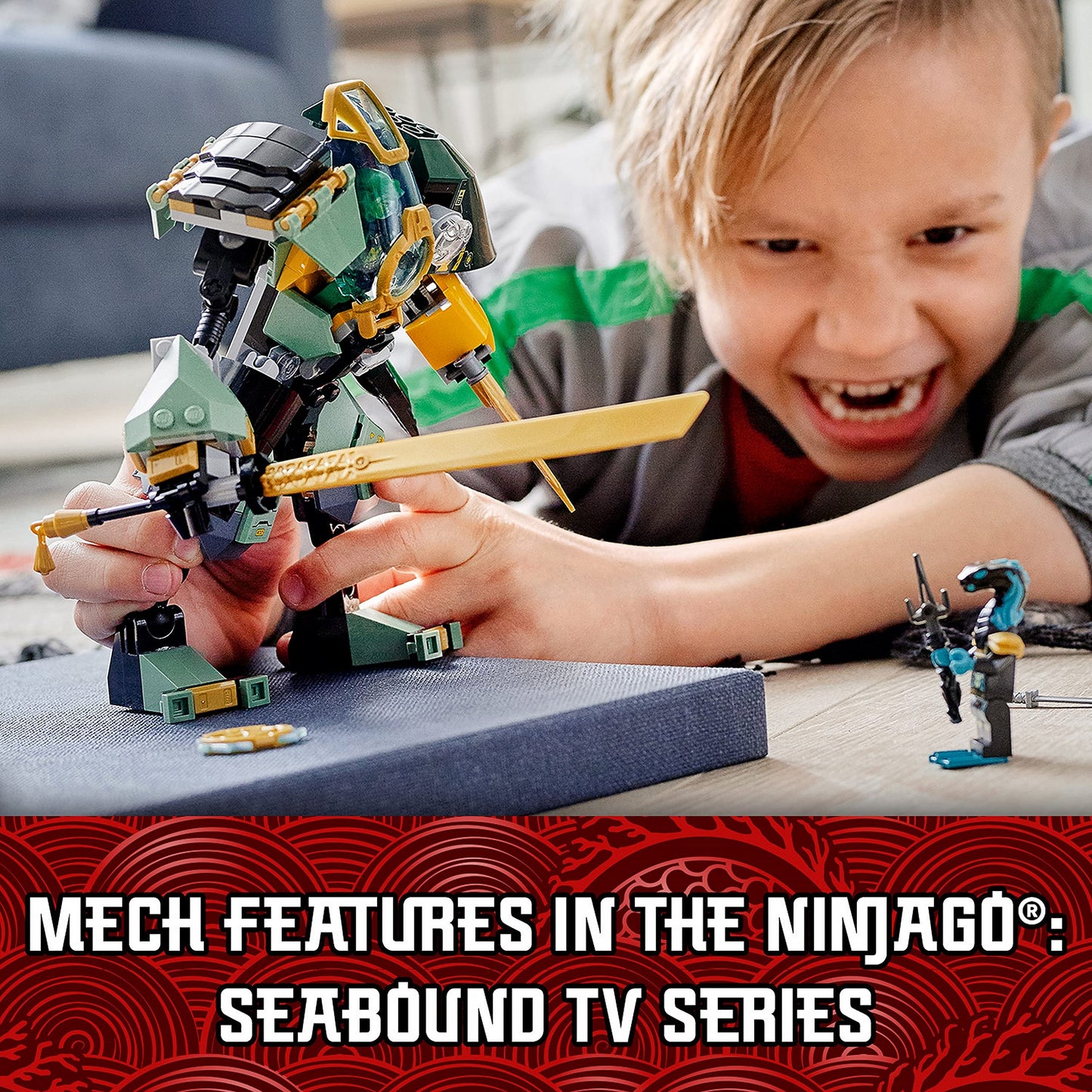 LEGO 71750 NINJAGO Lloyd’s Hydro Mech Action Figure Underwater Building Amazon