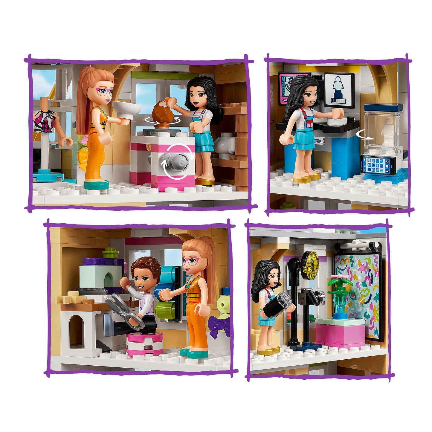 LEGO Friends Emma’s Art School 41711 Amazon