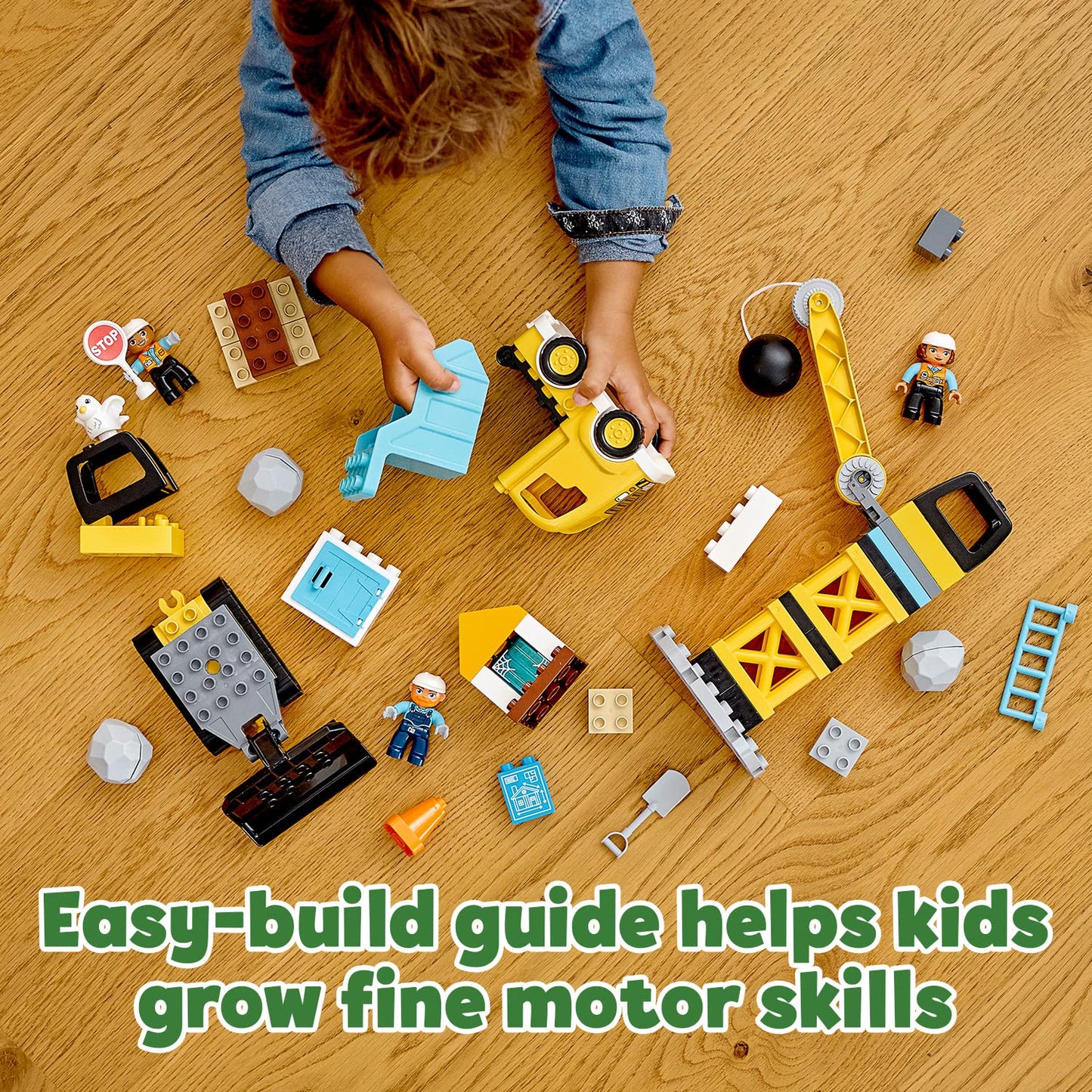 LEGO DUPLO Truck and Tracked Excavator 10931 Building Kit Amazon