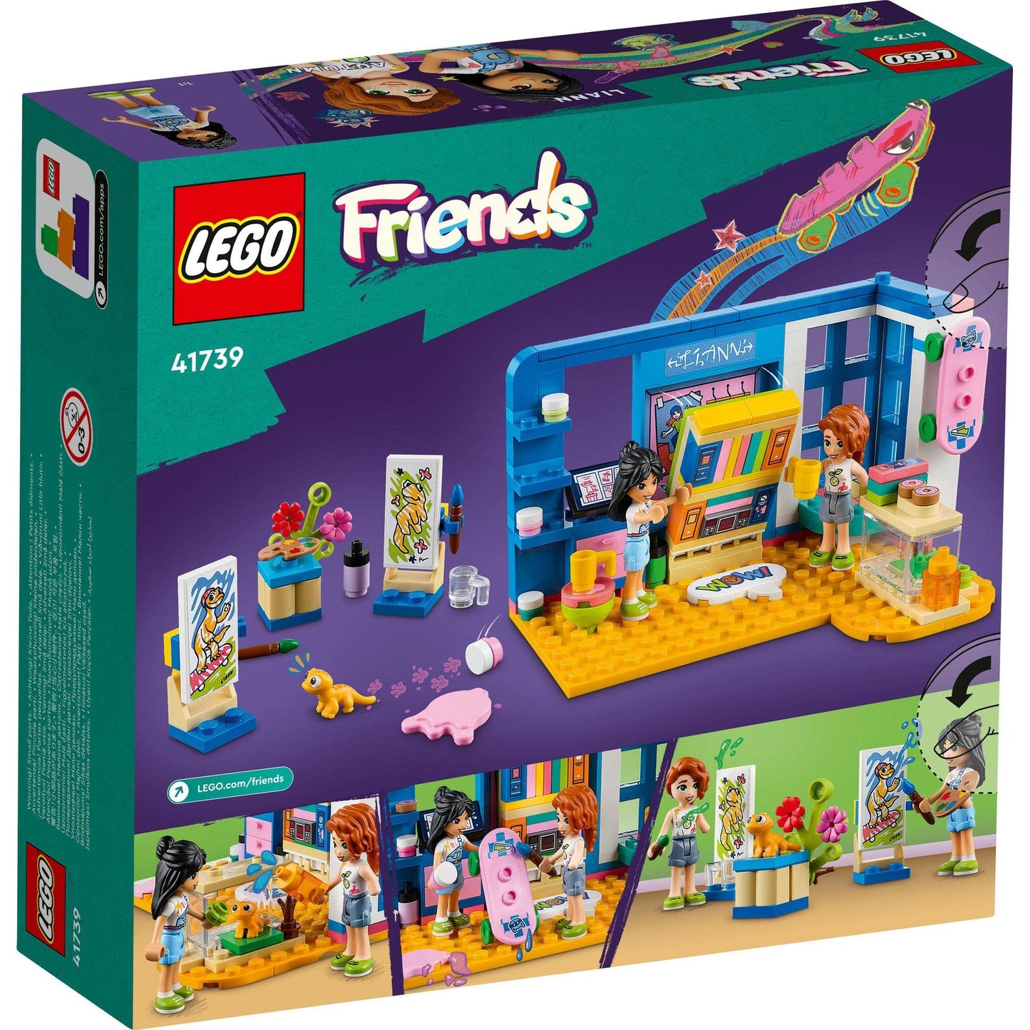 LEGO Friends Liann's Room 41739 Amazon