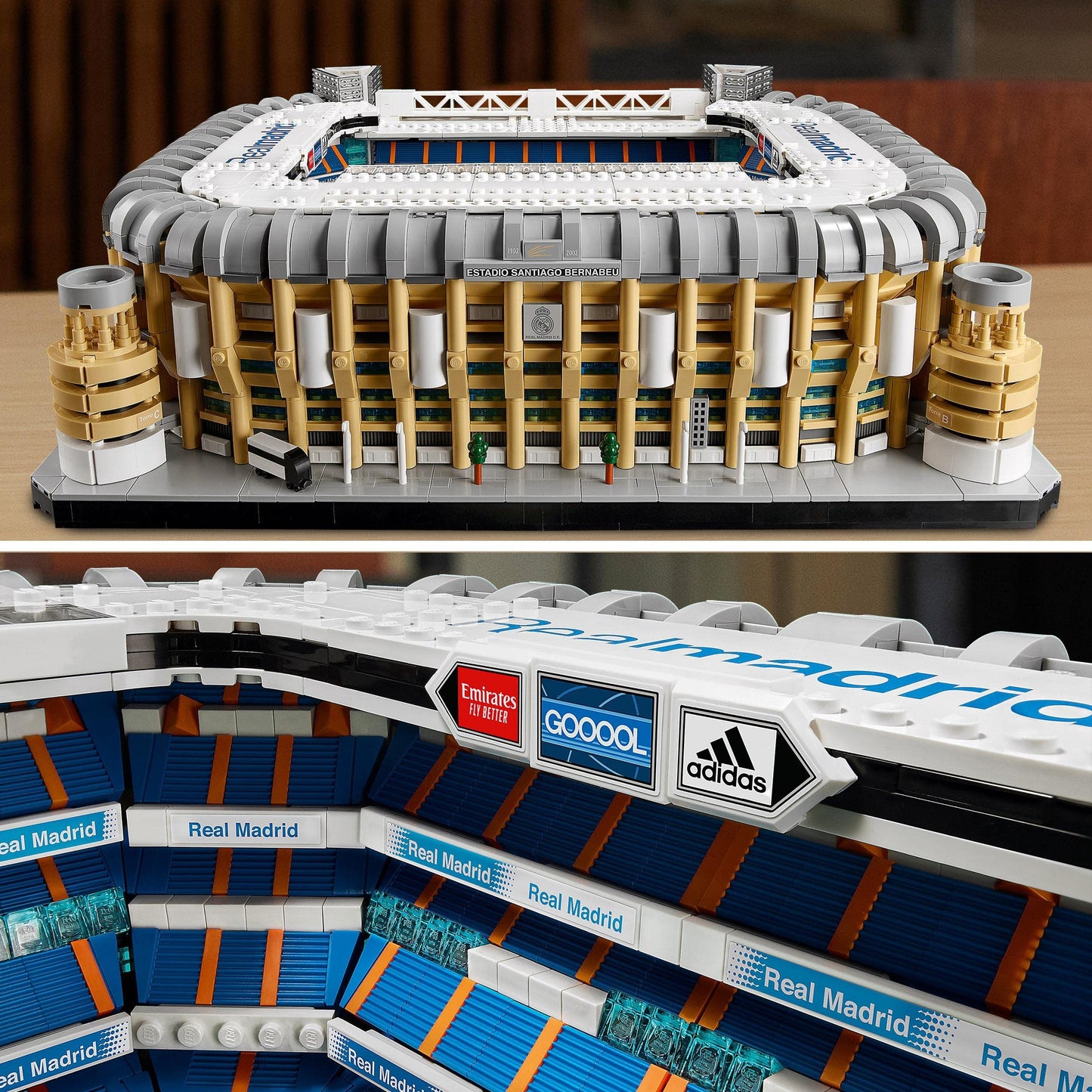 LEGO Real Madrid – Santiago Bernabéu Stadium 10299 Amazon