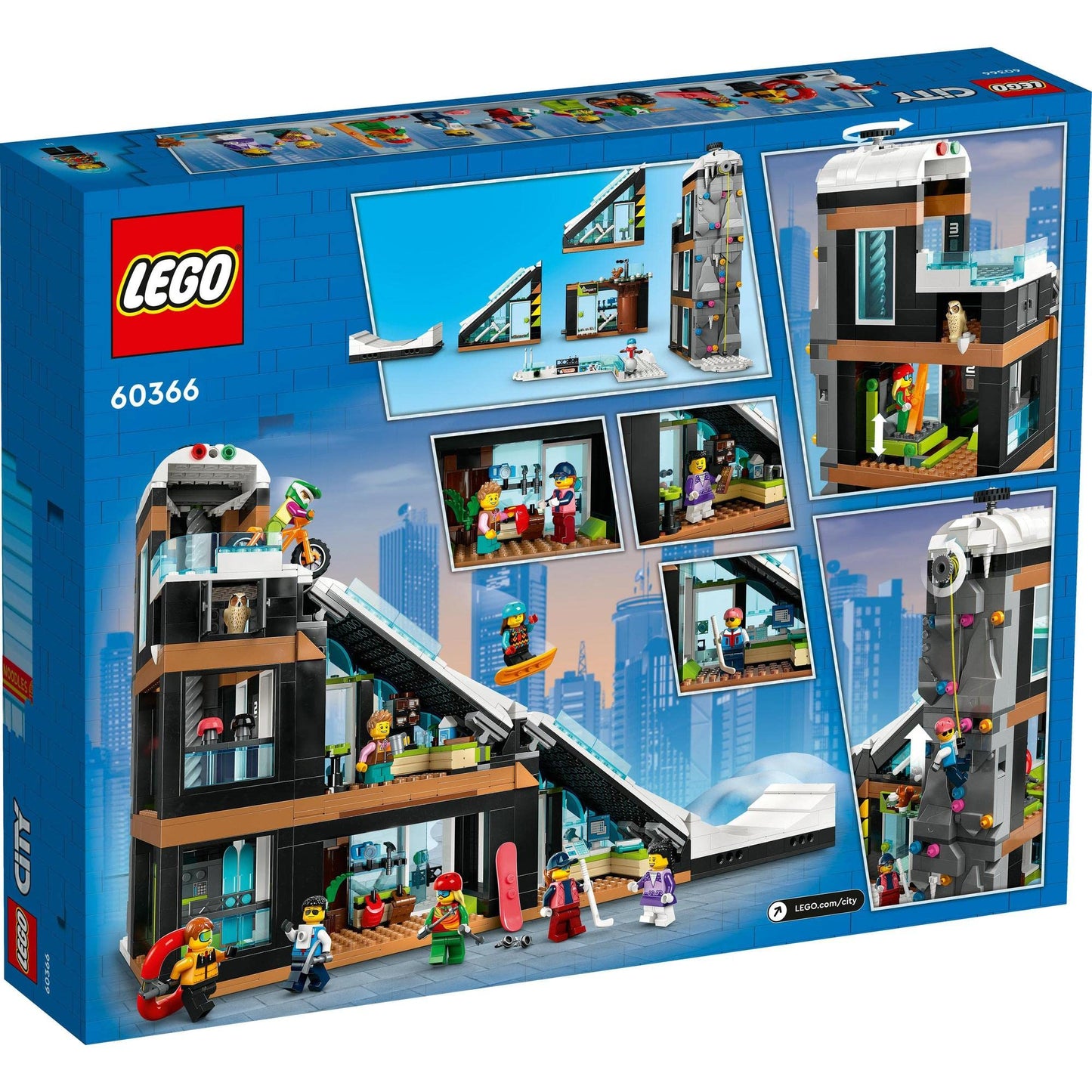 LEGO® City Ski and Climbing Centre 60366 Amazon