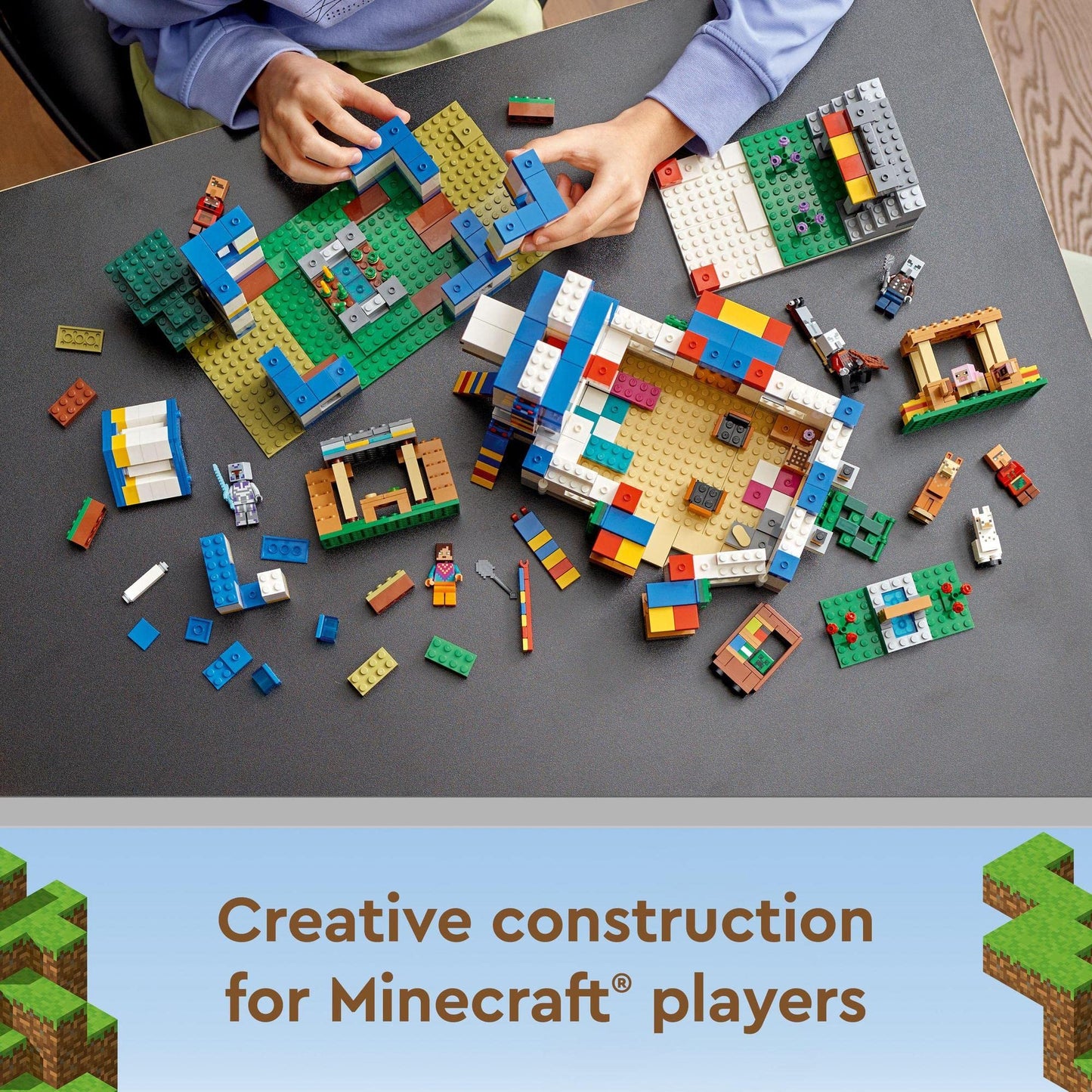 LEGO Minecraft The Llama Village Building Kit 21188 Amazon