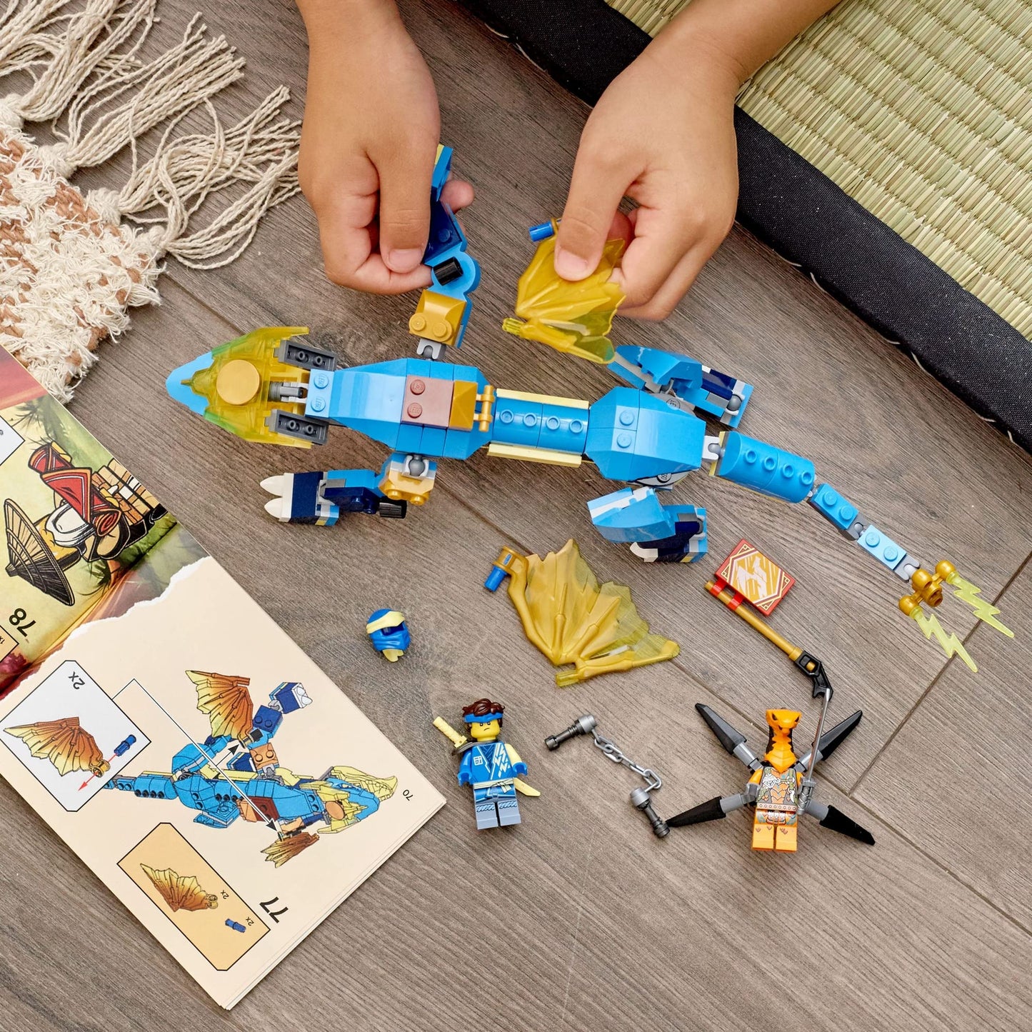 LEGO NINJAGO Jay’s Thunder Dragon EVO Building Kit 71760
