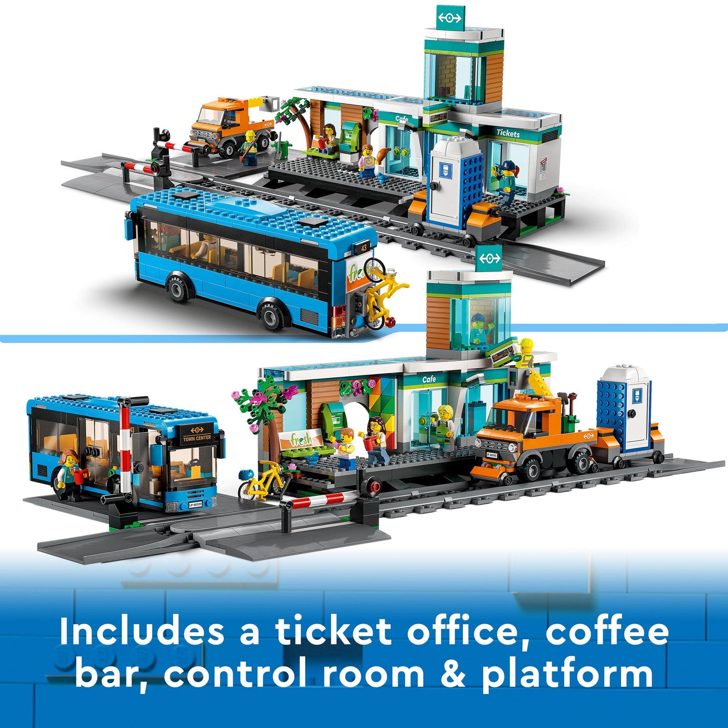 Lego City - Train Station 60335 Amazon