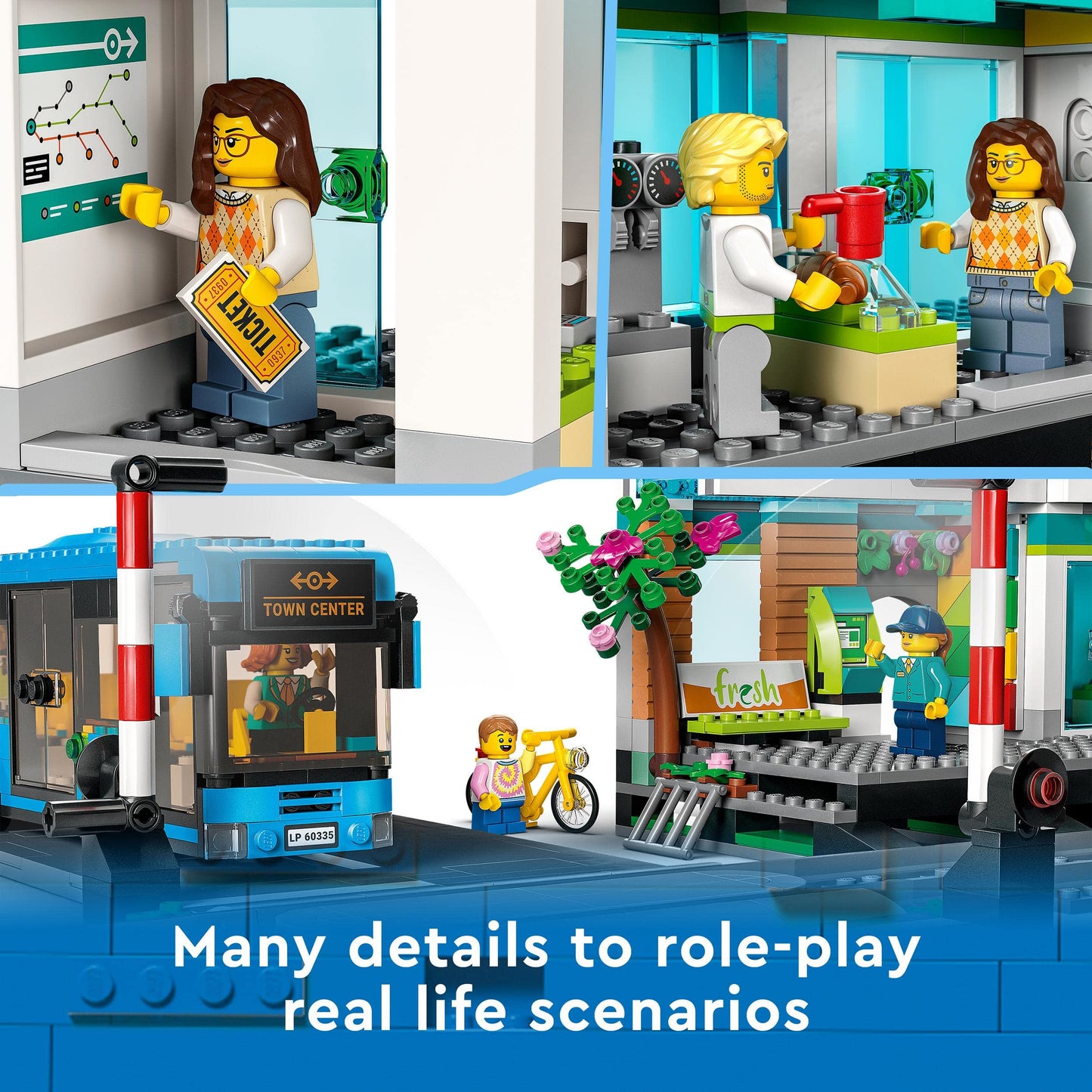 Lego City - Train Station 60335 Amazon
