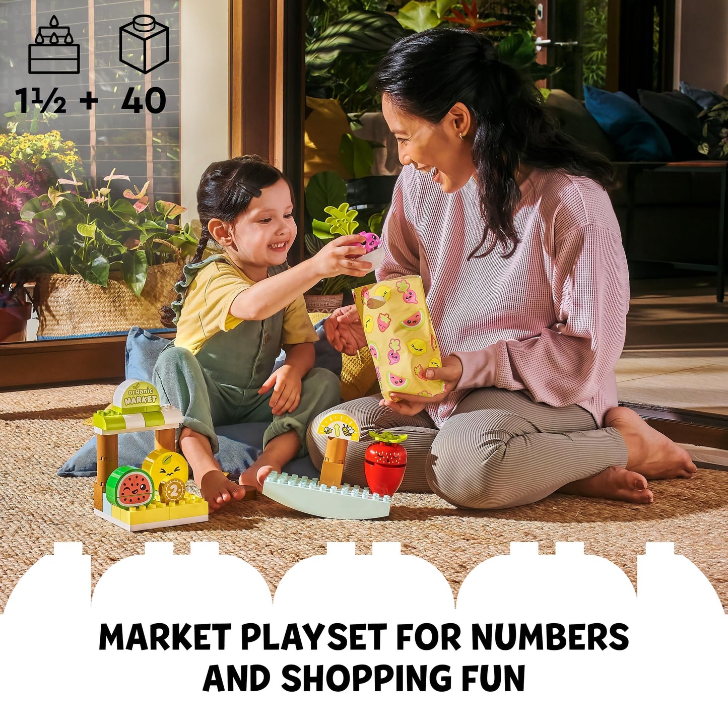 LEGO® DUPLO® My First Organic Market 10983 Building Toy Amazon