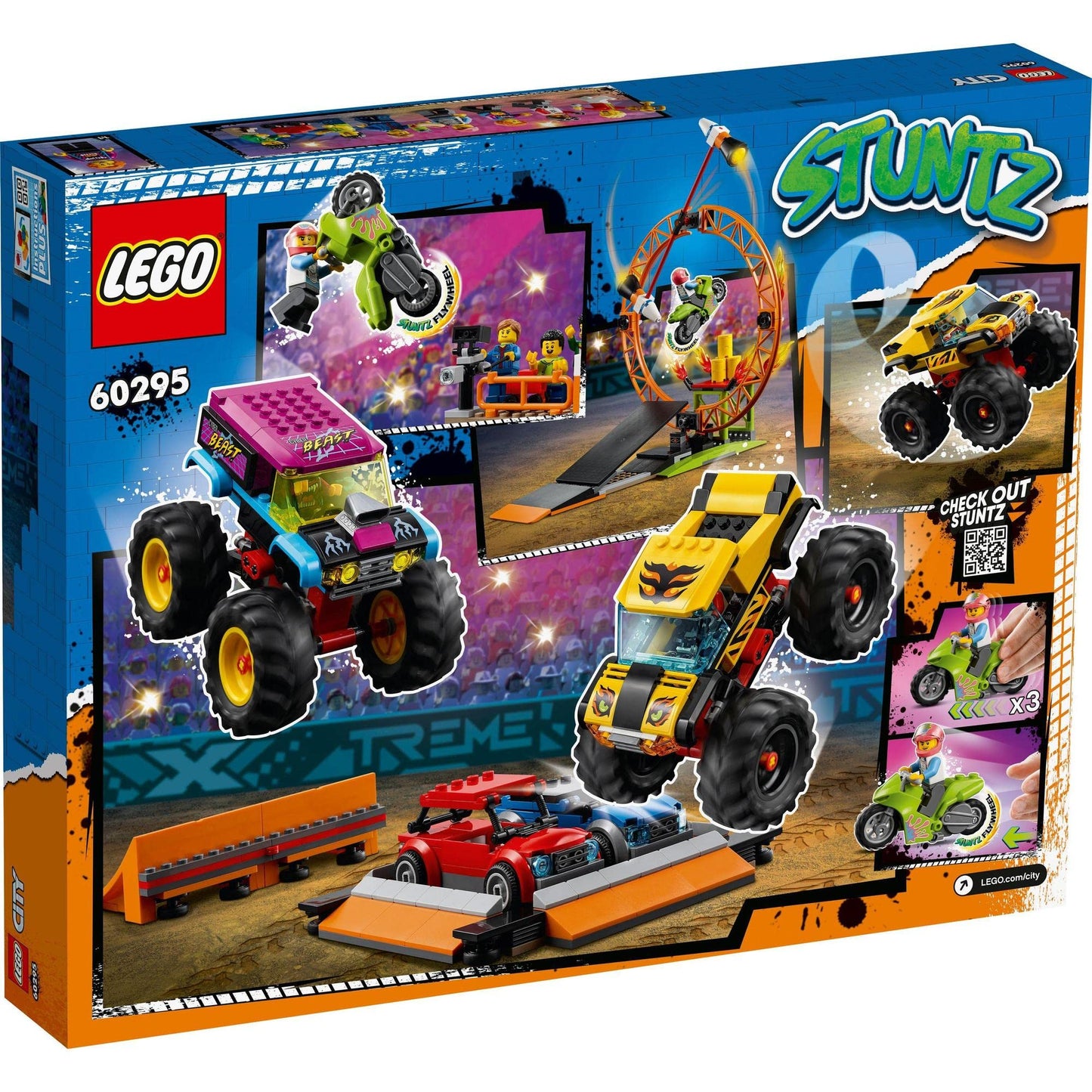 LEGO City 60295 Stunt Show Arena Brick Island