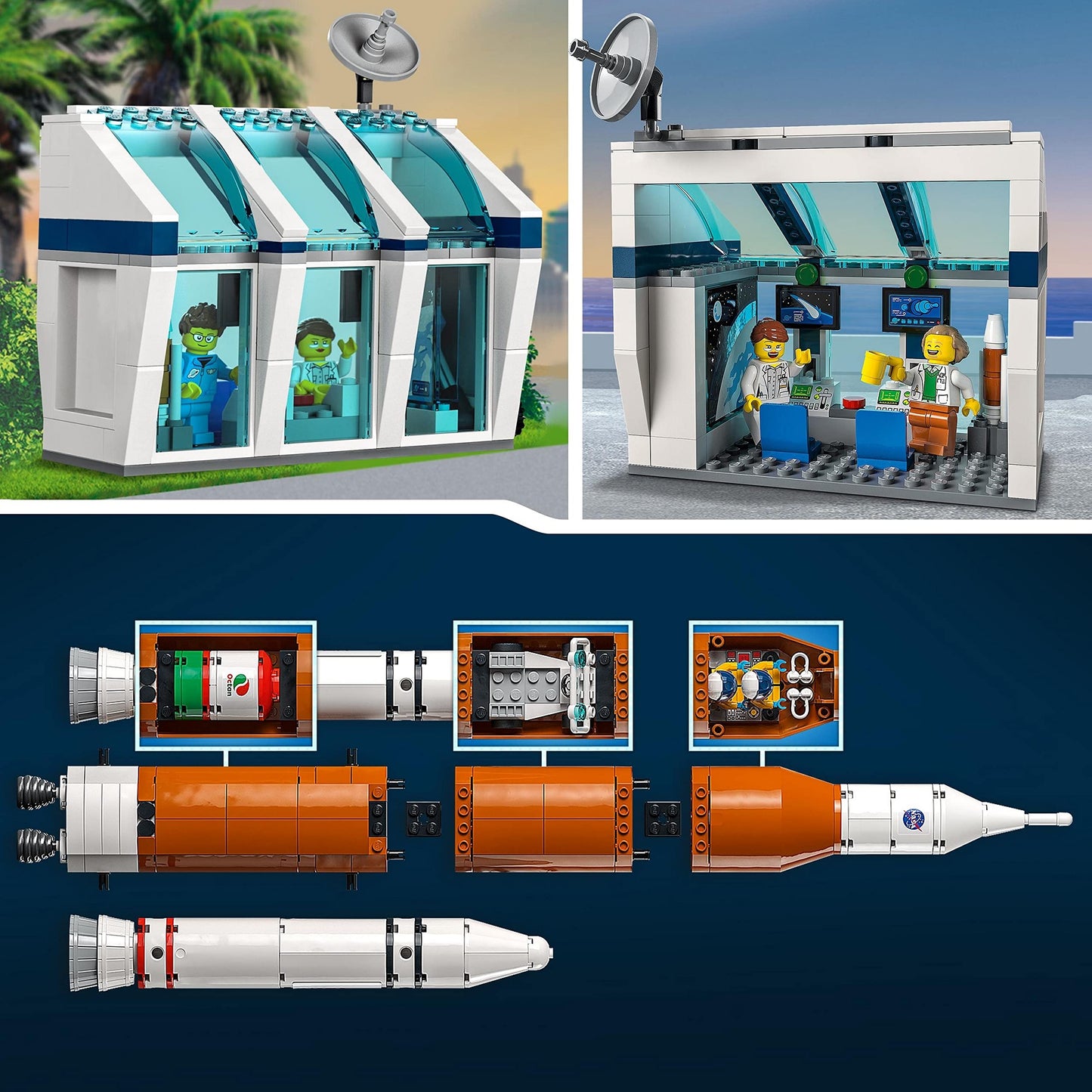 LEGO City Rocket Launch Center 60351 Amazon