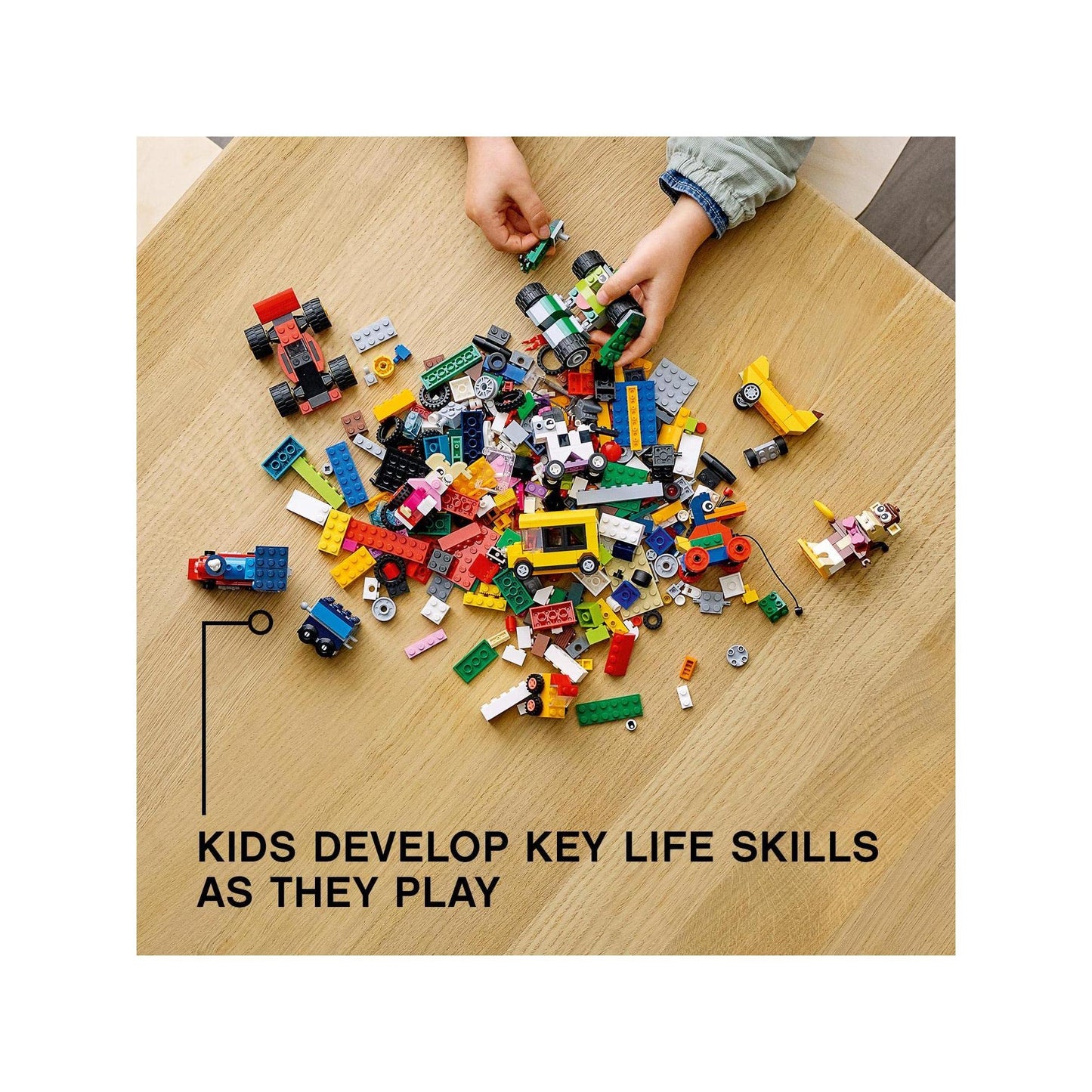 LEGO Classic Bricks and Wheels 11014 Building Set Amazon