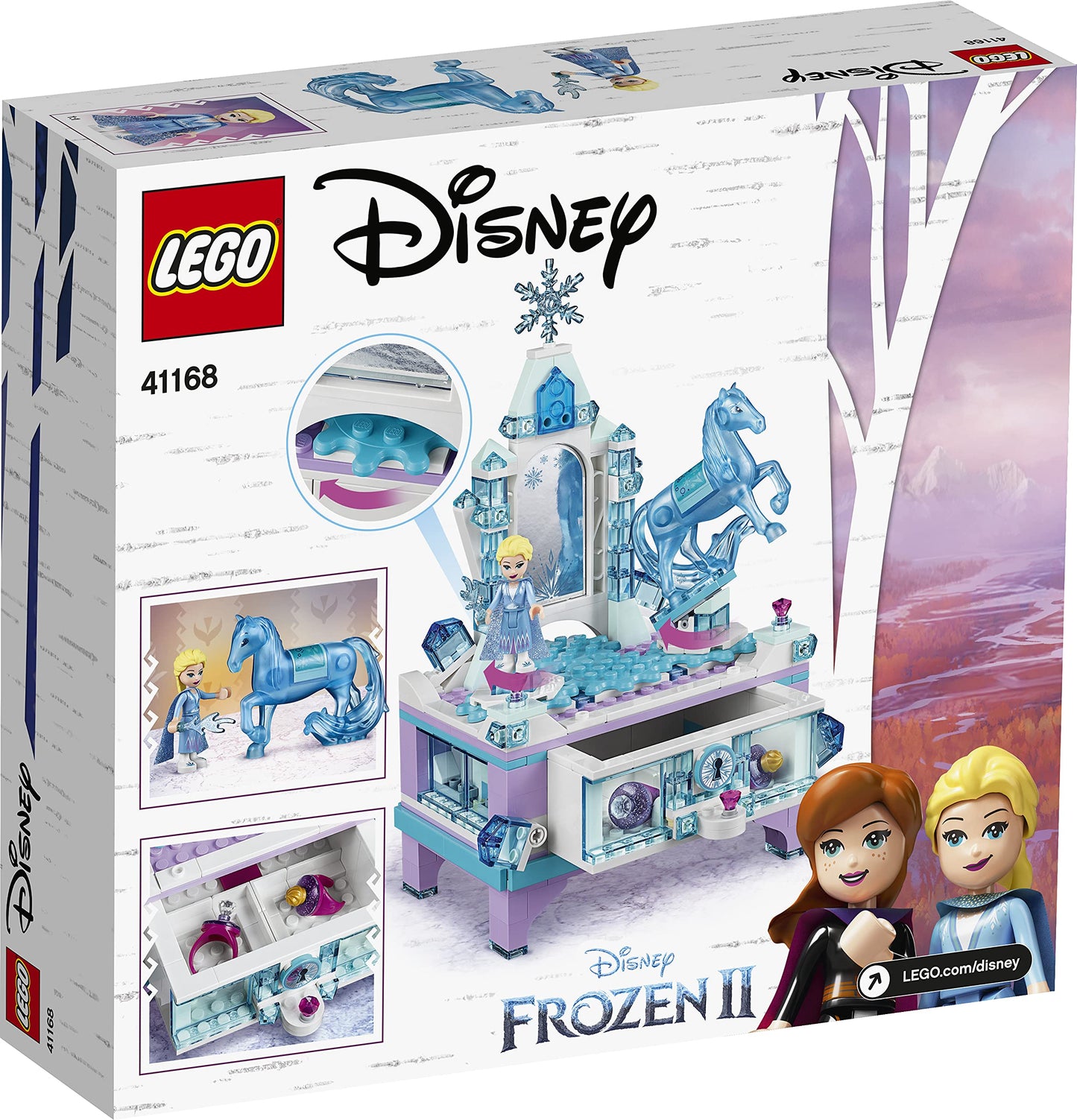 LEGO l Disney Frozen II Elsa’s Jewelry Box Creation 41168, Playset, New 2019 Amazon