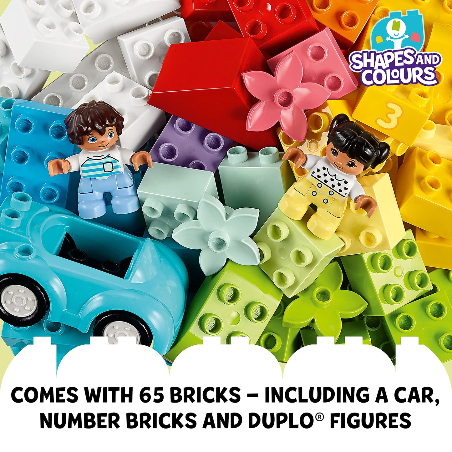LEGO DUPLO Classic Brick Box 10913 Amazon