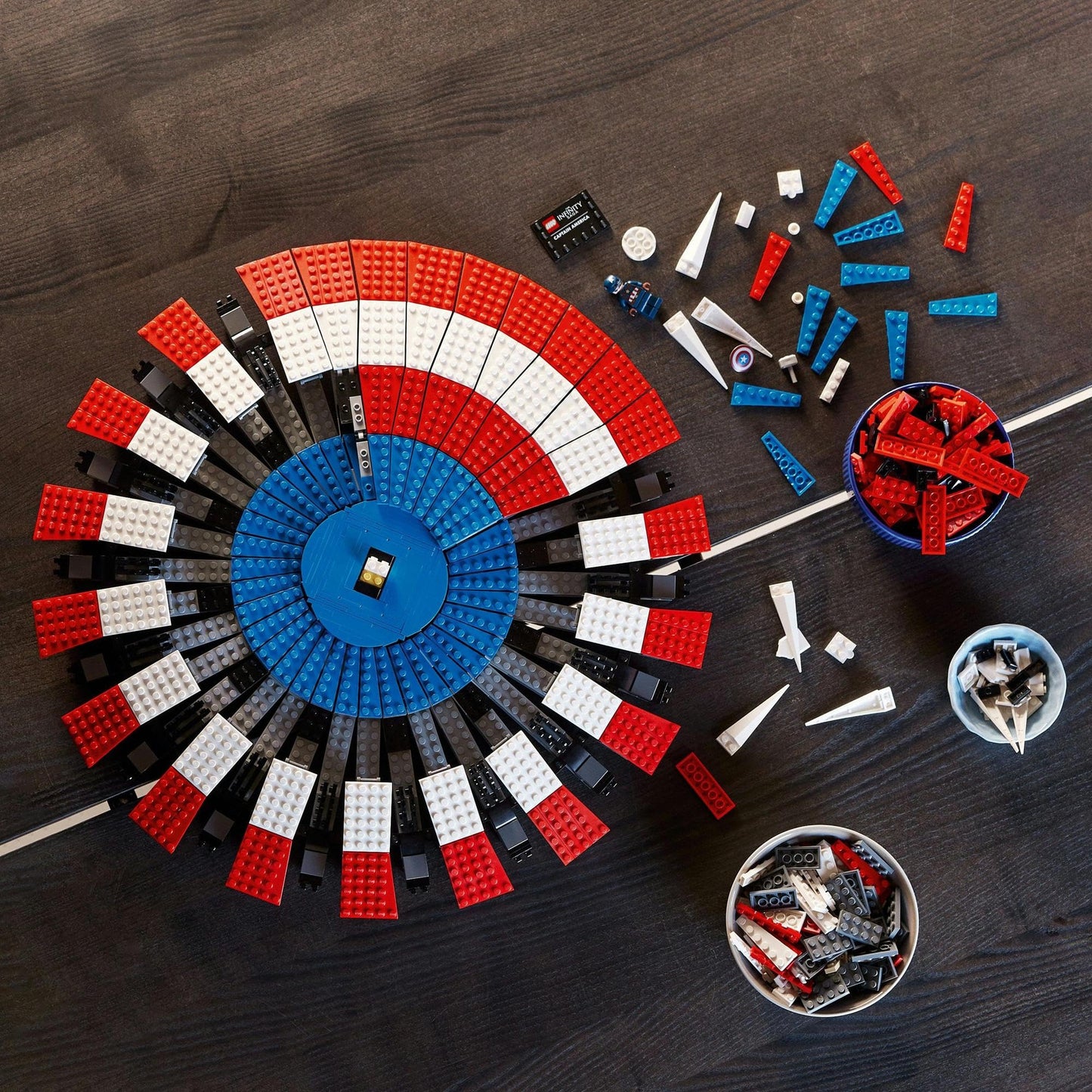 LEGO A Super Heroes Marvel Captain America’s Shield 76262 Amazon