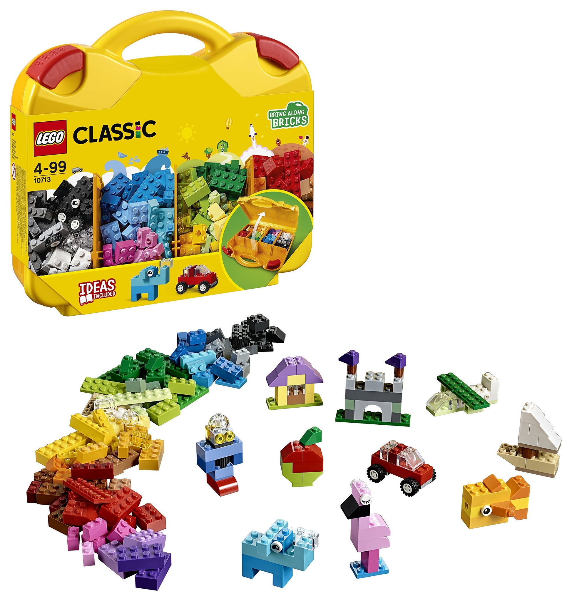 LEGO Classic Creative Suitcase 10713 Playset Toy Amazon