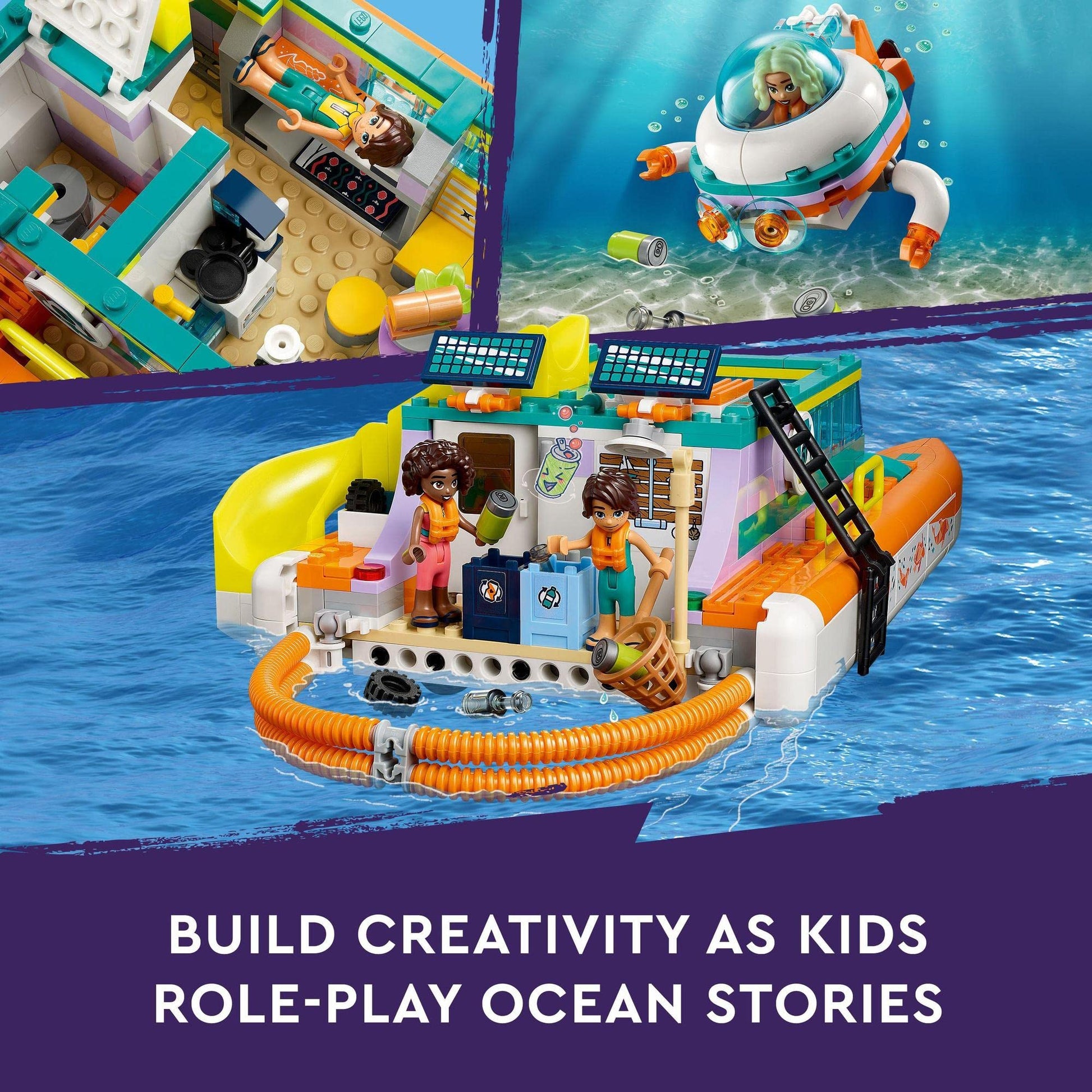 LEGO Friends Sea Rescue Boat 41734 Amazon
