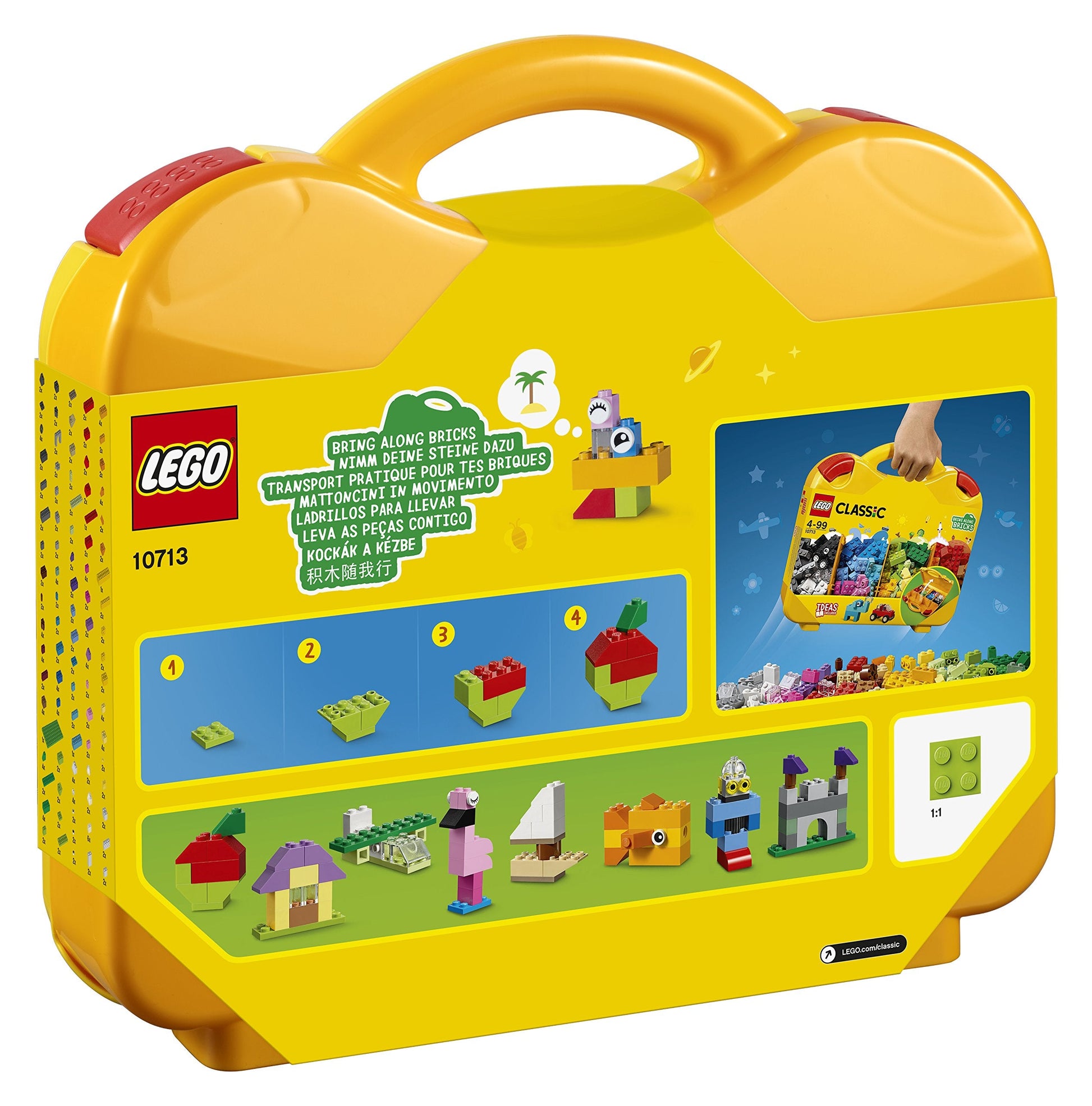 LEGO Classic Creative Suitcase 10713 Playset Toy Amazon