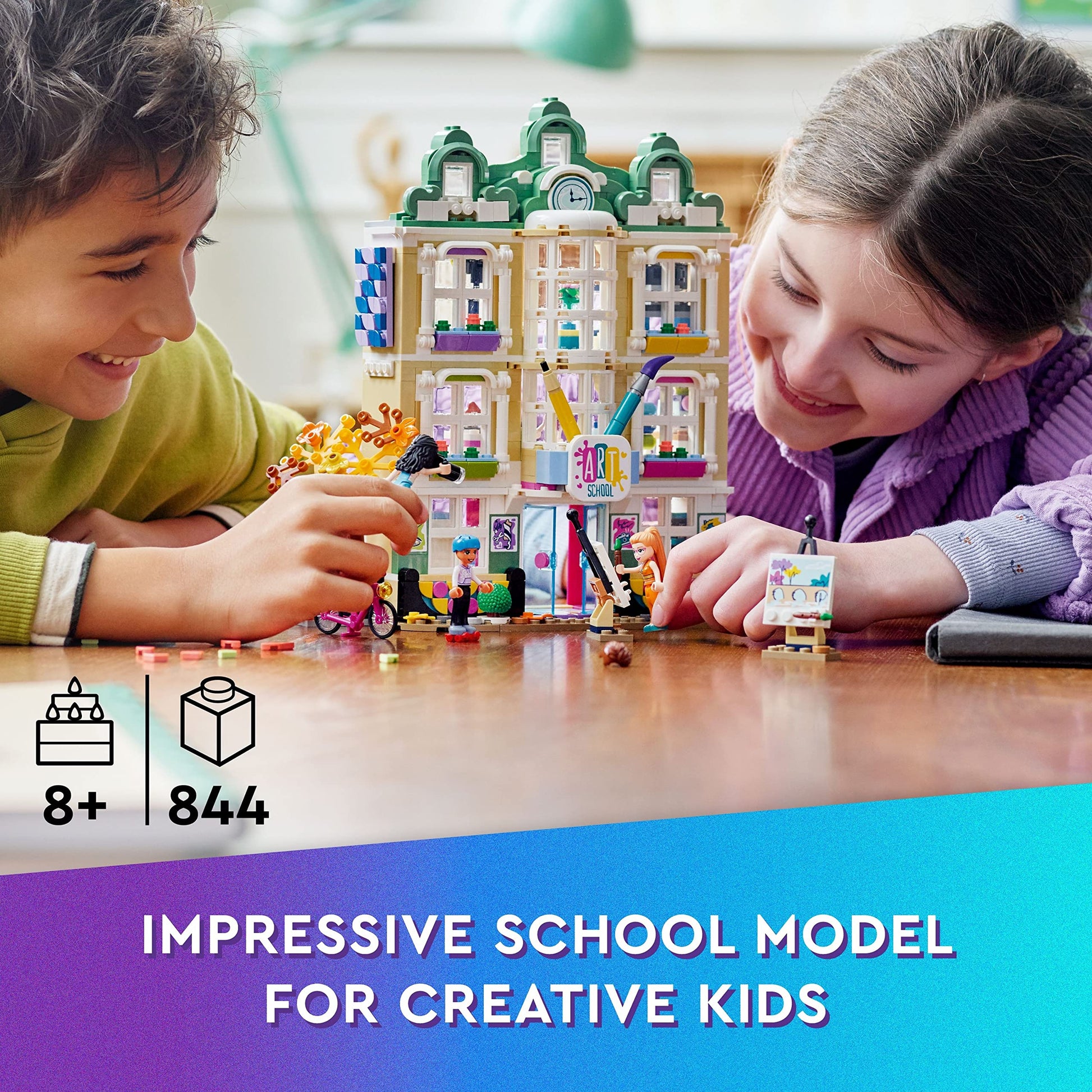 LEGO Friends Emma’s Art School 41711 Amazon