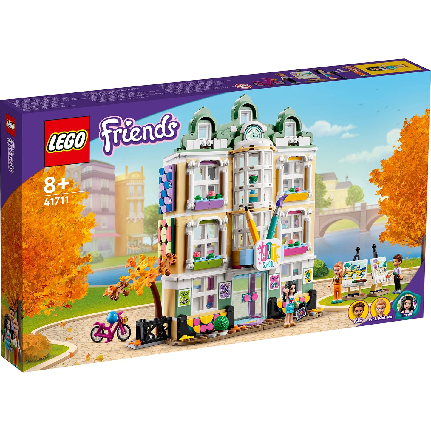 LEGO Friends Emma’s Art School 41711 Amazon