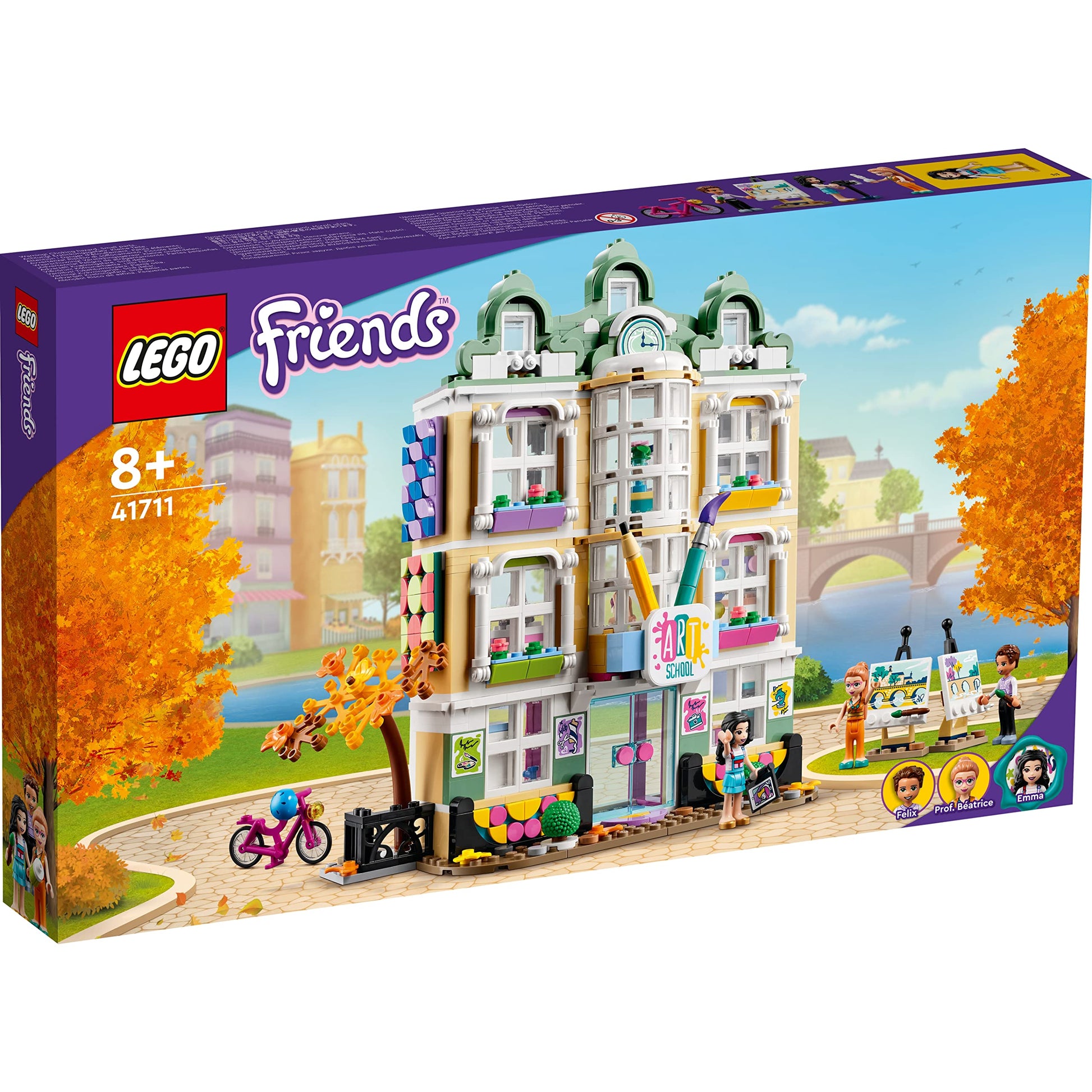 LEGO Friends Emma’s Art School 41711 Amazon
