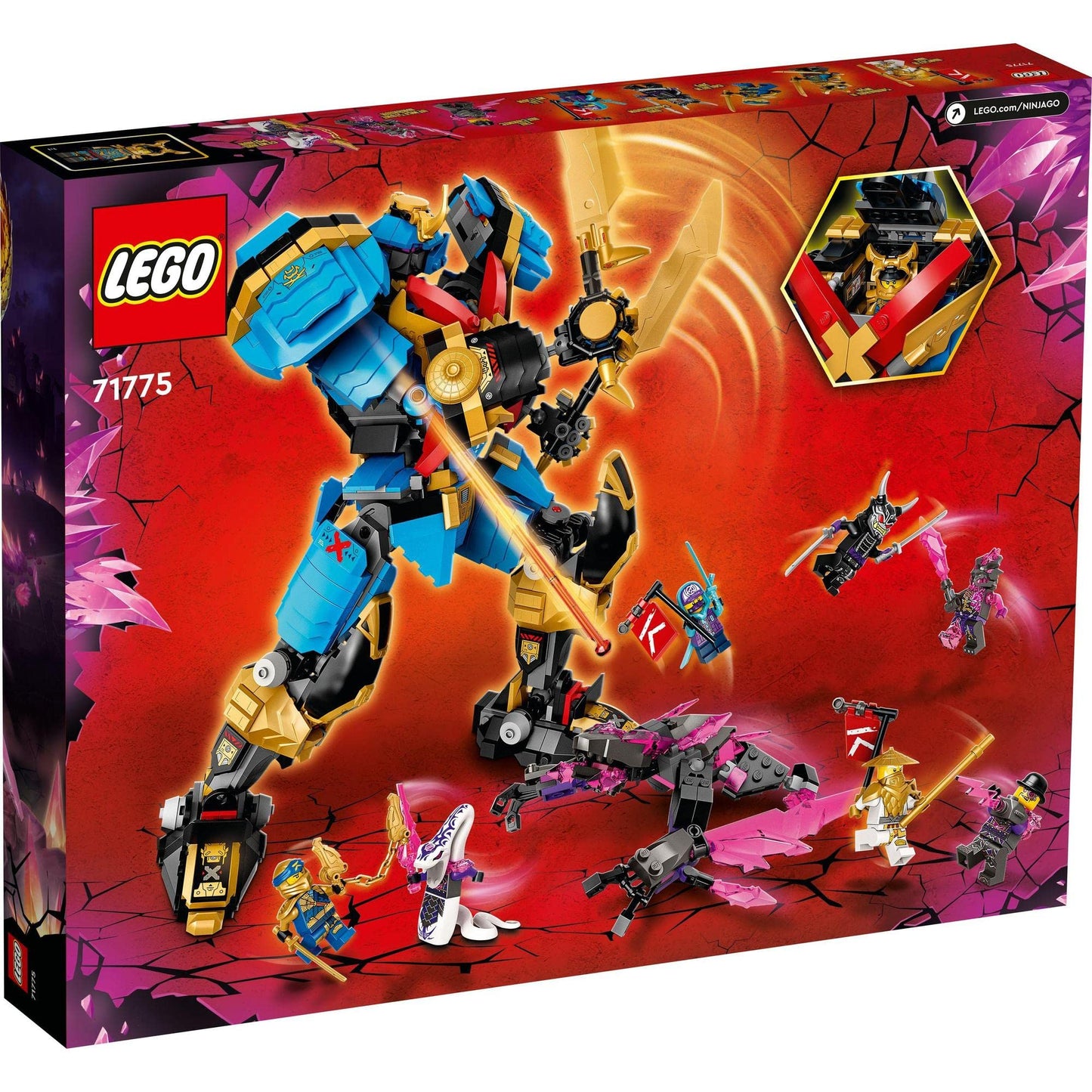LEGO NINJAGO NYA’s Samurai X MECH Building Kit 71775 Amazon