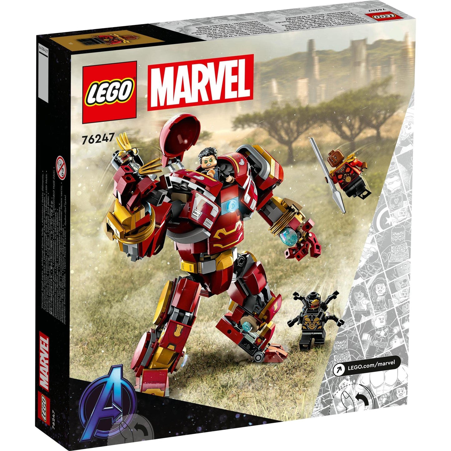 LEGO Super Heroes Marvel The Hulkbuster: The Battle of Wakanda 76247 Building Toy Amazon