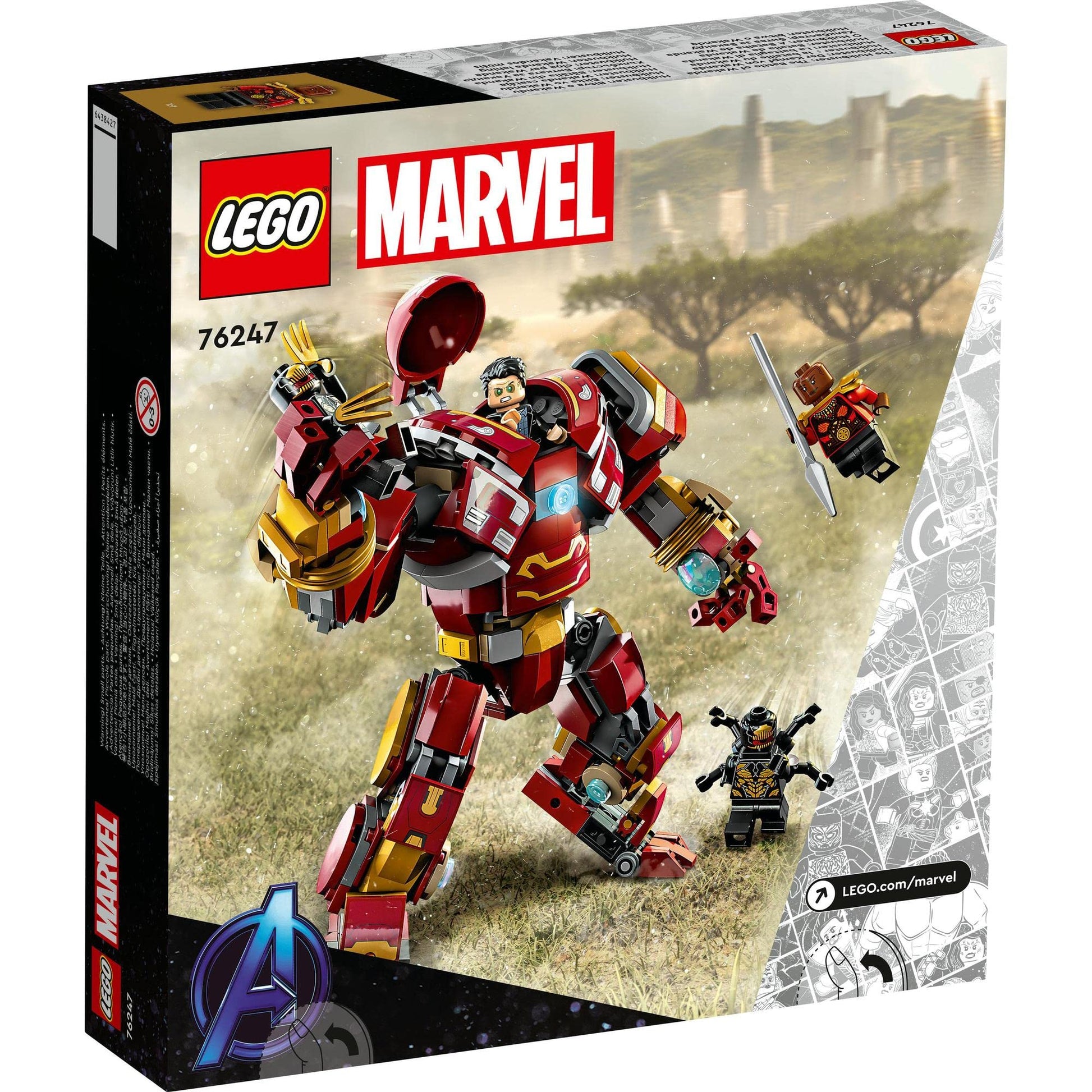 LEGO Super Heroes Marvel The Hulkbuster: The Battle of Wakanda 76247 Building Toy Amazon