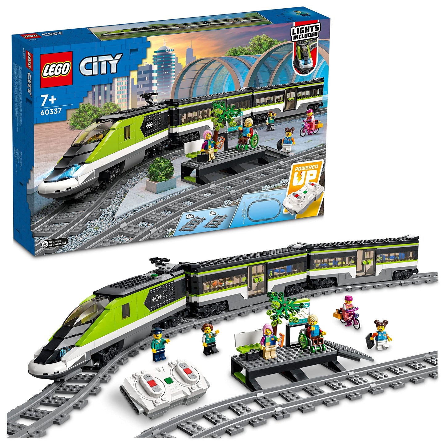 LEGO City Express Passenger Train 60337 Brick Island