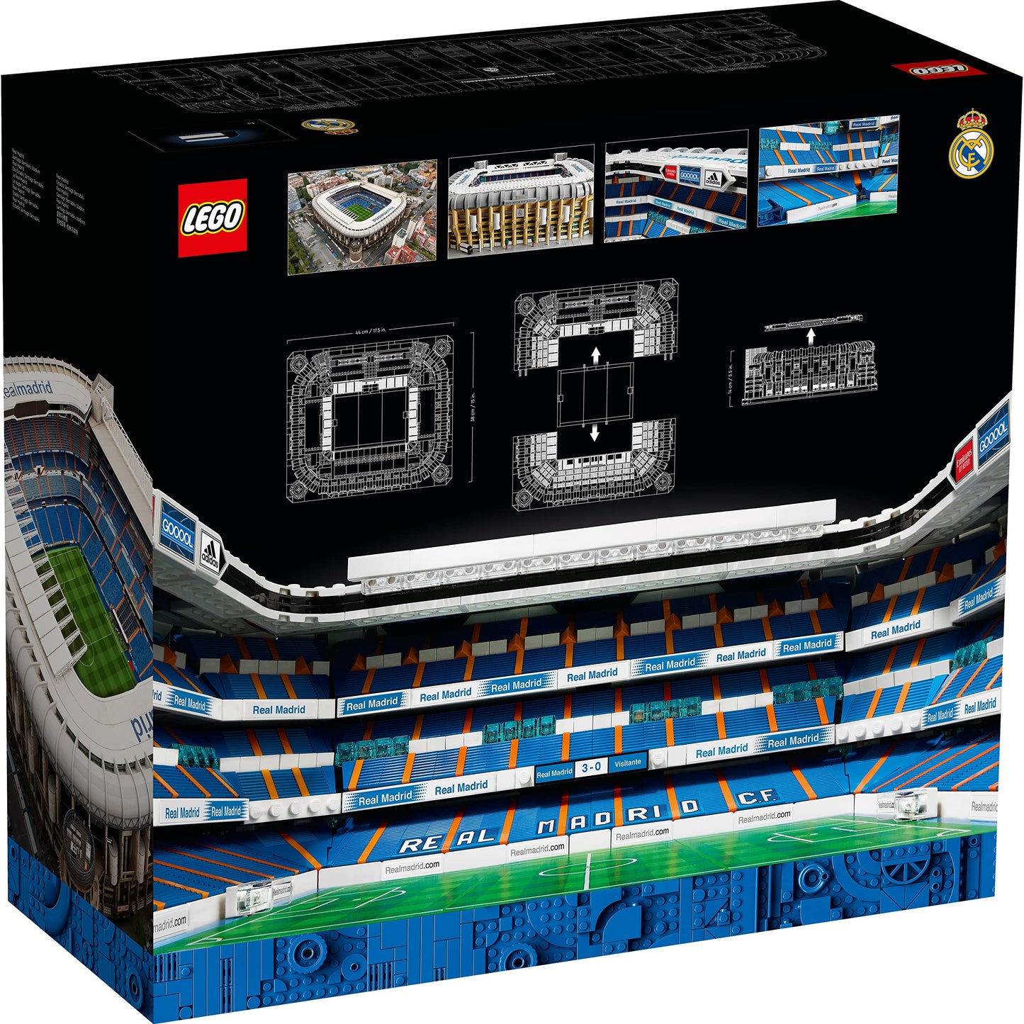 LEGO Real Madrid – Santiago Bernabéu Stadium 10299 Amazon