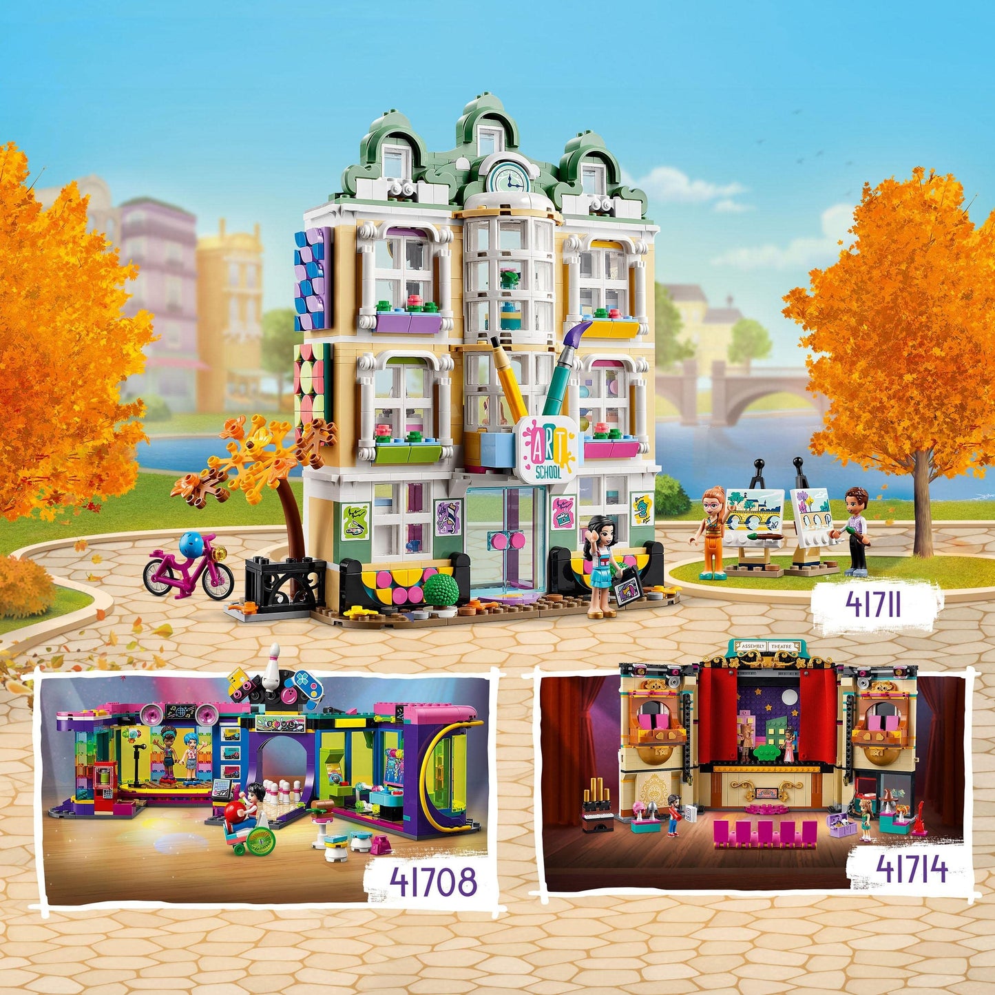 LEGO Friends Emma’s Art School 41711 Amazon