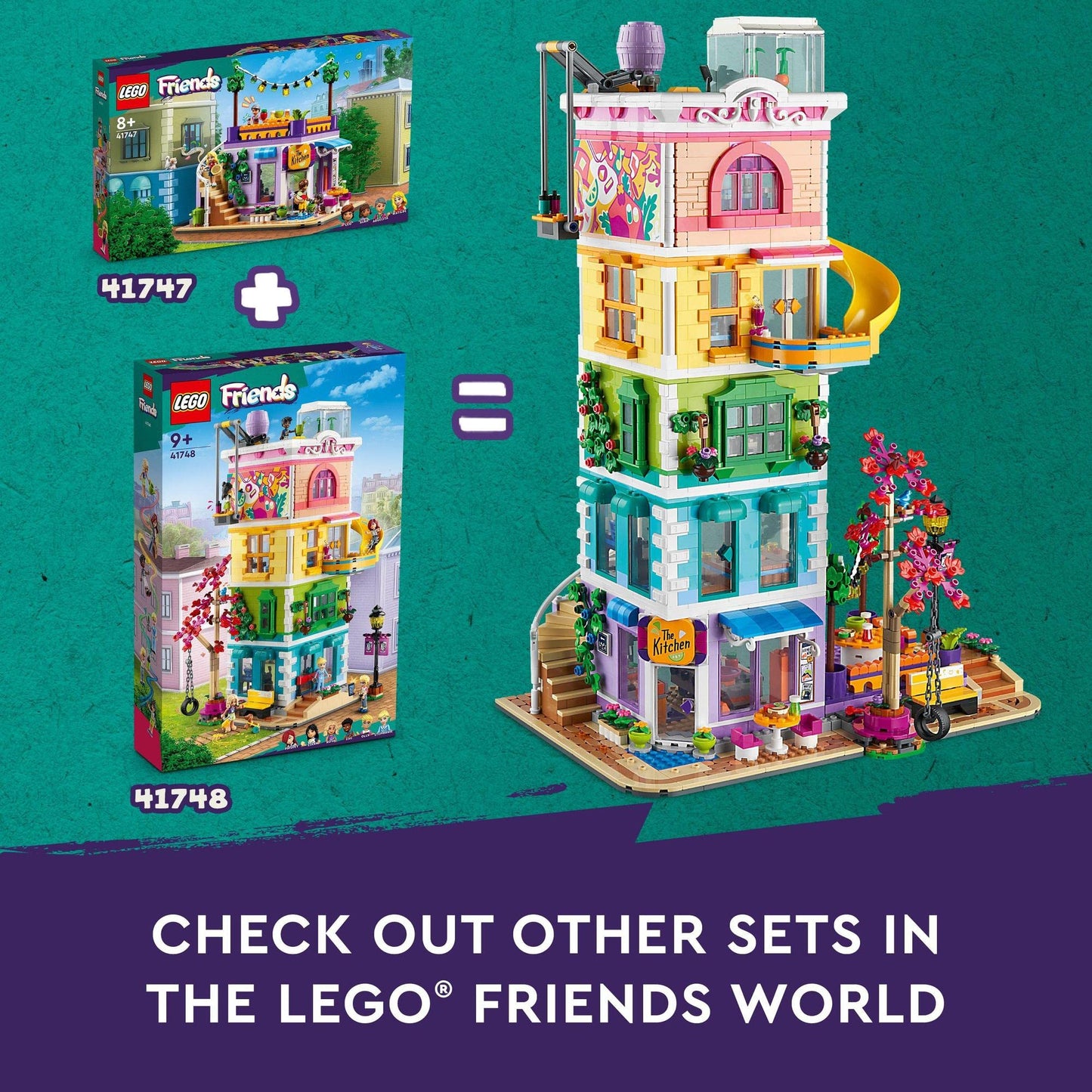 LEGO Friends Heartlake City Community Centre 41748 Amazon