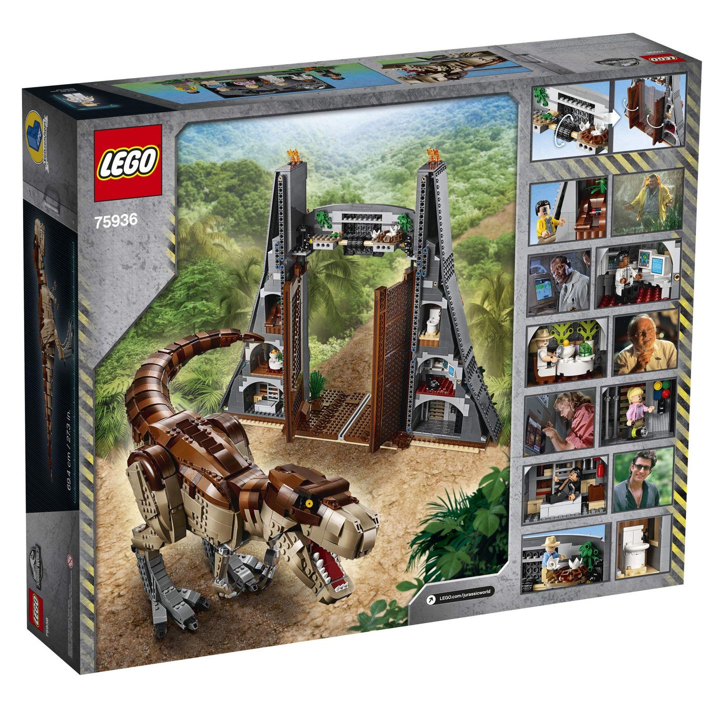LEGO Jurassic World Jurassic Park: T. rex Rampage 75936 Building Kit Amazon