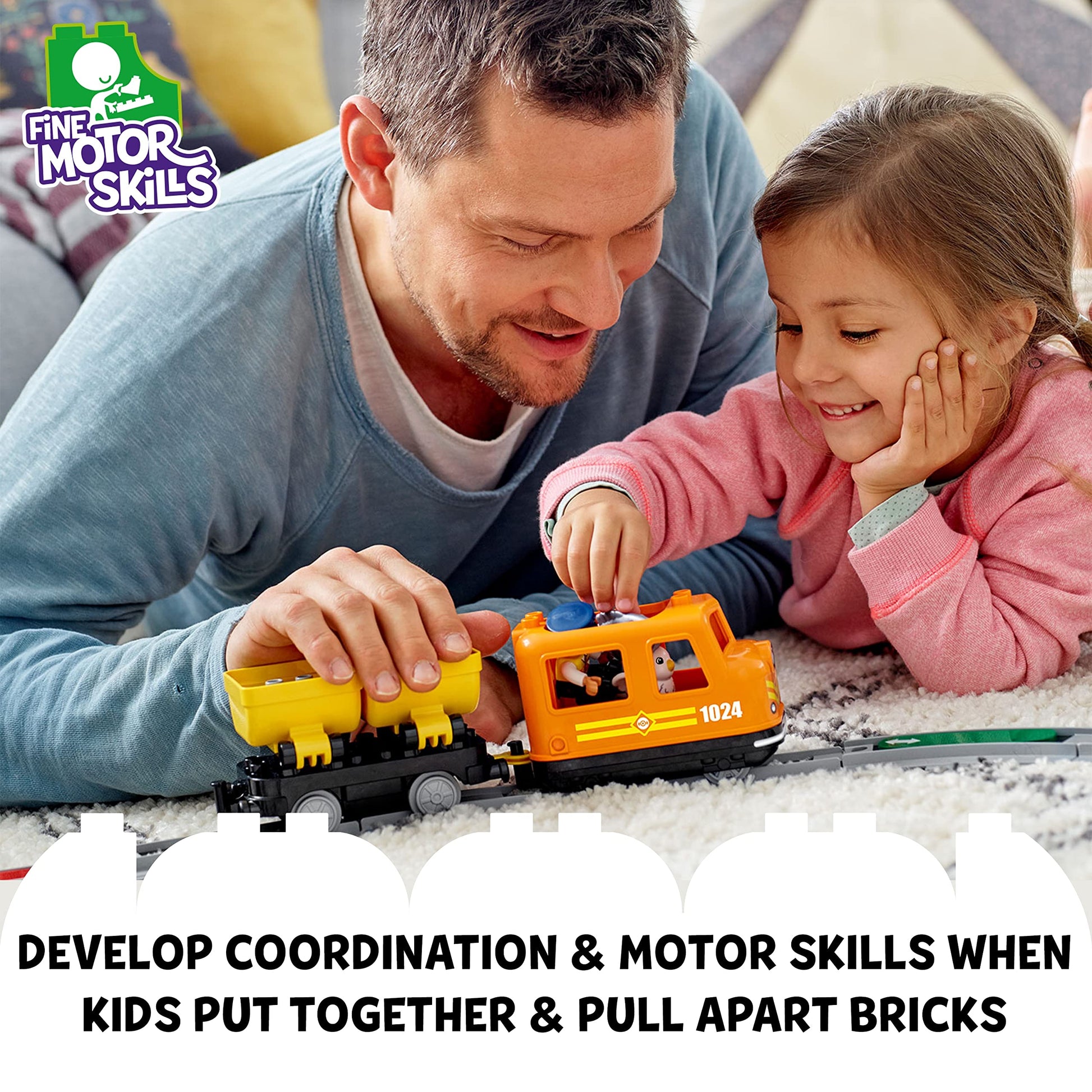 LEGO DUPLO Cargo Train 10875 Amazon