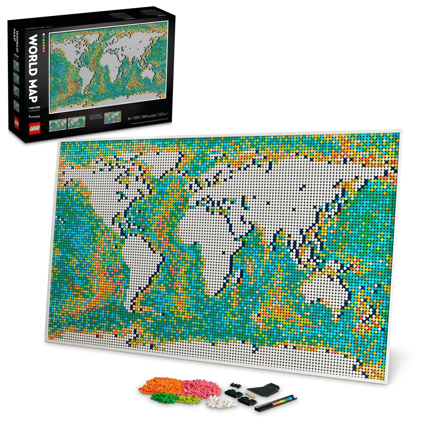 LEGO Art World Map 31203 Building Kit