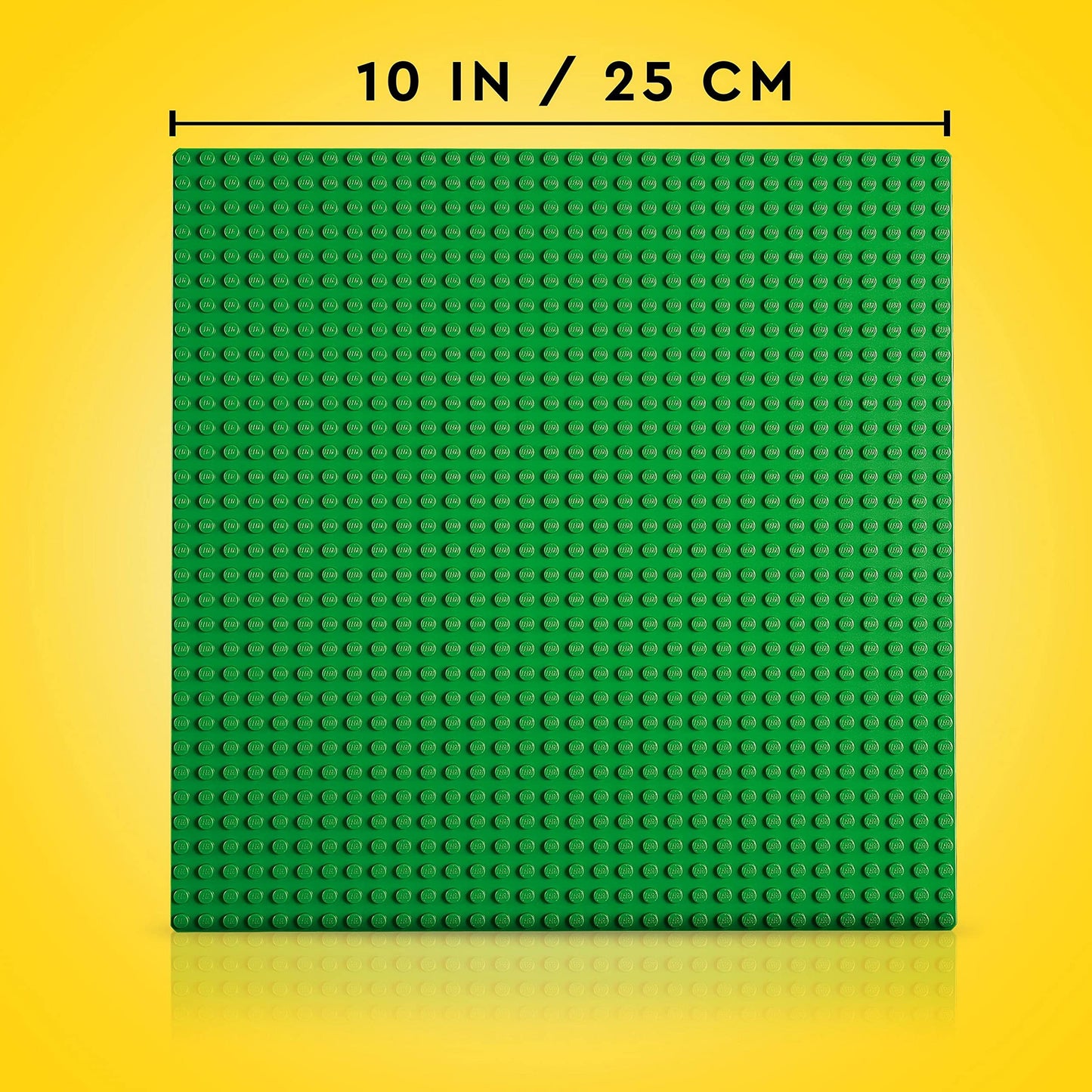 LEGO Classic Green Baseplate, Square 32x32 Stud Building Base