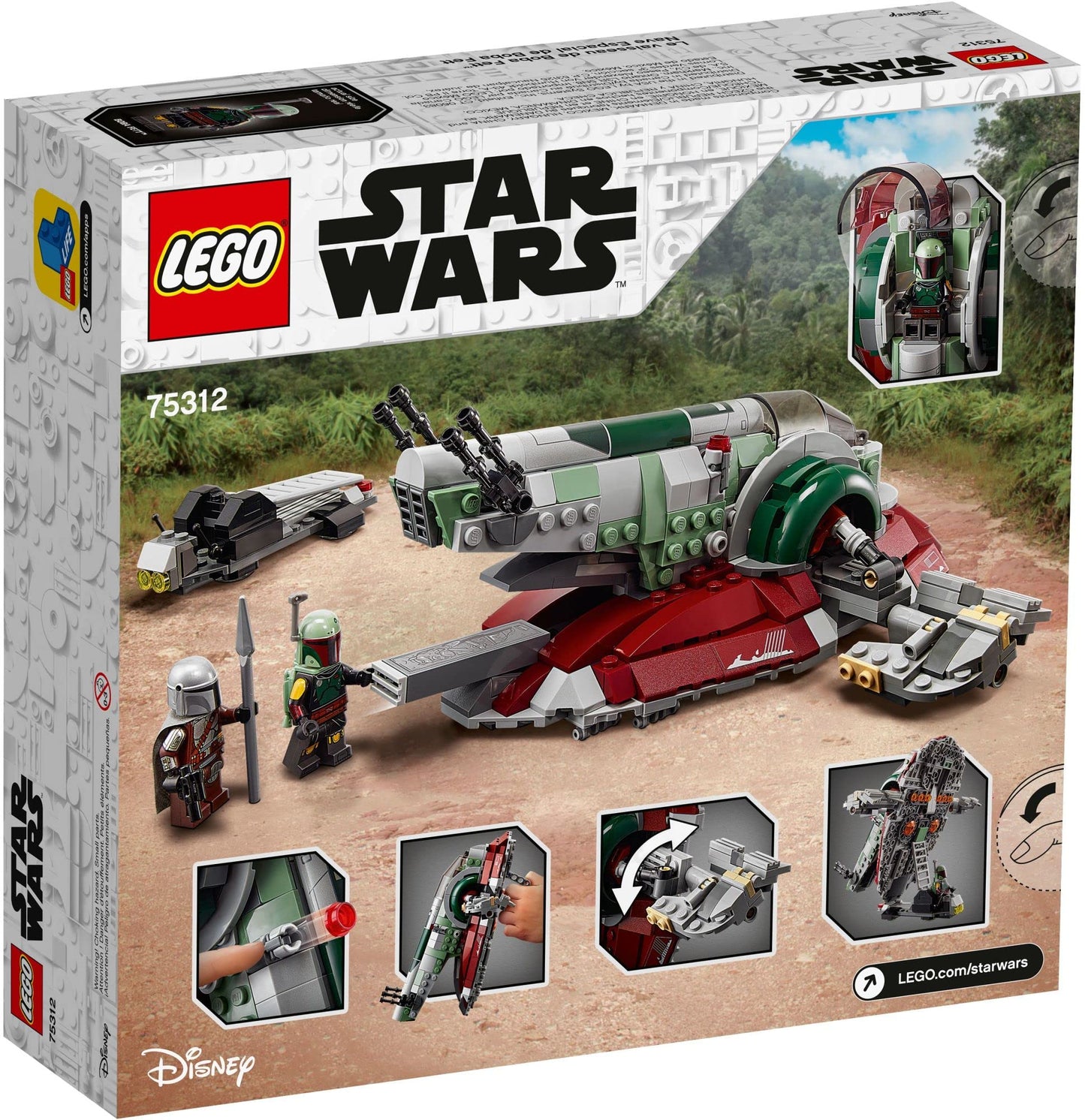 LEGO Star Wars Boba Fett’s Starship™ 75312 Amazon