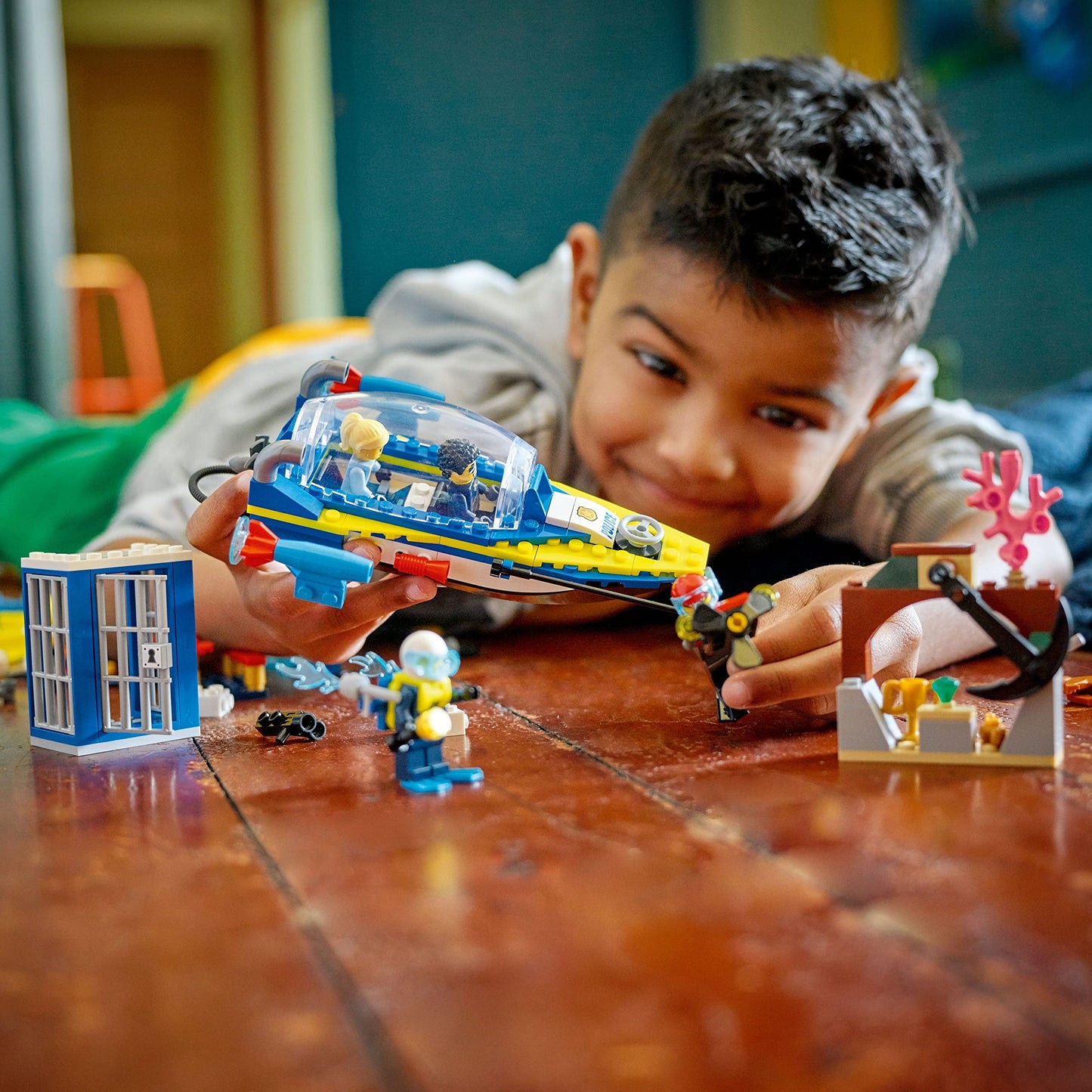 LEGO City Water Police Detective Missions, Interactive Digital Adventure Building 60355 Amazon