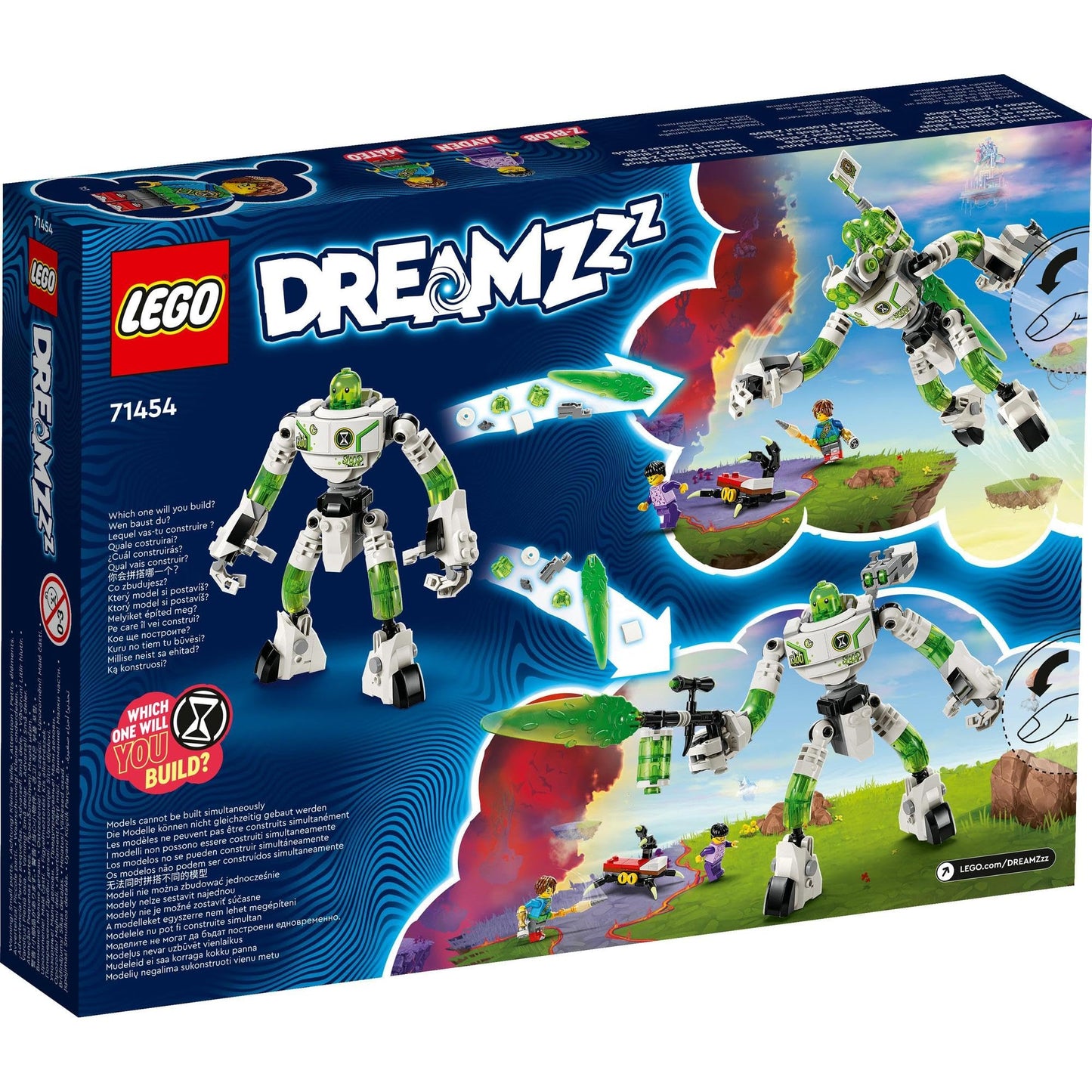 LEGO® DREAMZzz™ Mateo and Z-Blob The Robot 71454 Building Toy