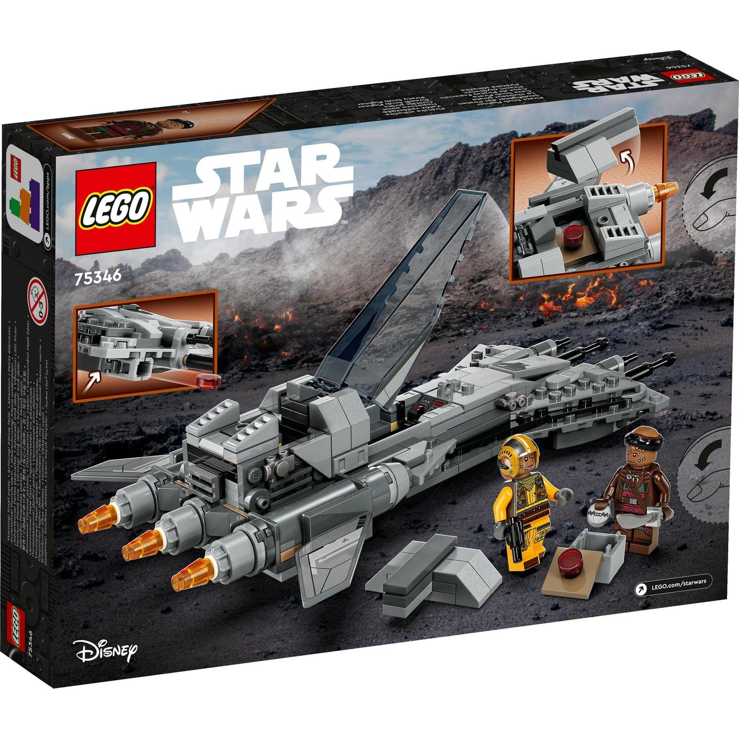 LEGO Star Wars Pirate Snub Fighter 75346 Amazon