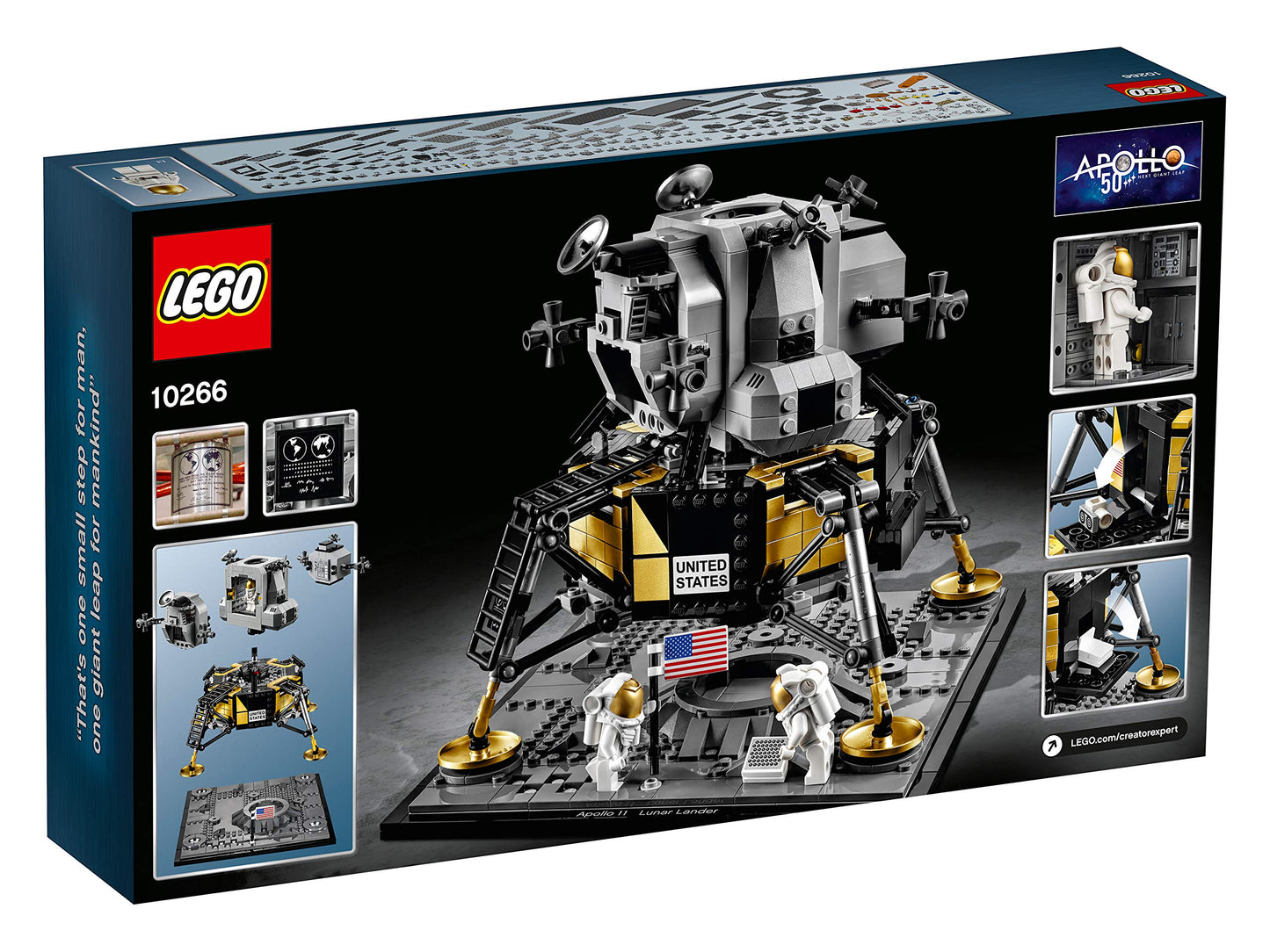 LEGO Creator Expert 10266 NASA Apollo 11 Moonland Ferry Amazon
