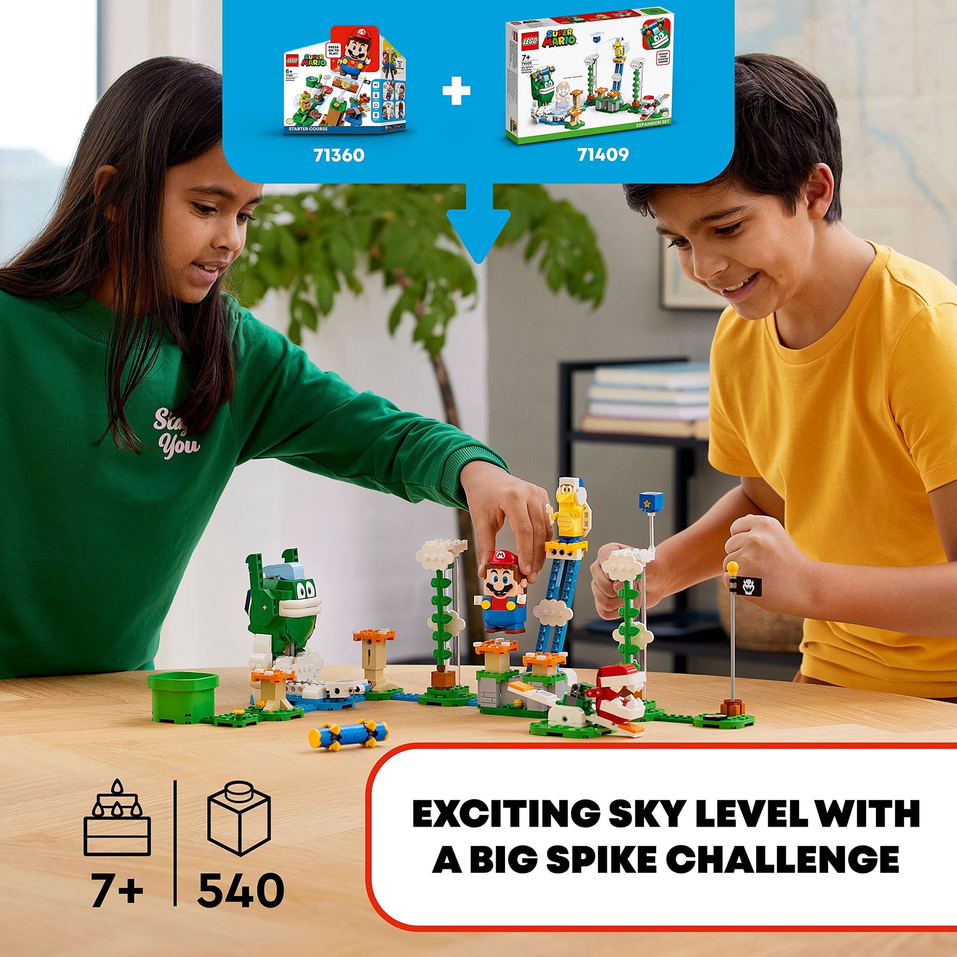 LEGO Super Mario 71409 Big Gabon and Kumonoue Challenge Amazon