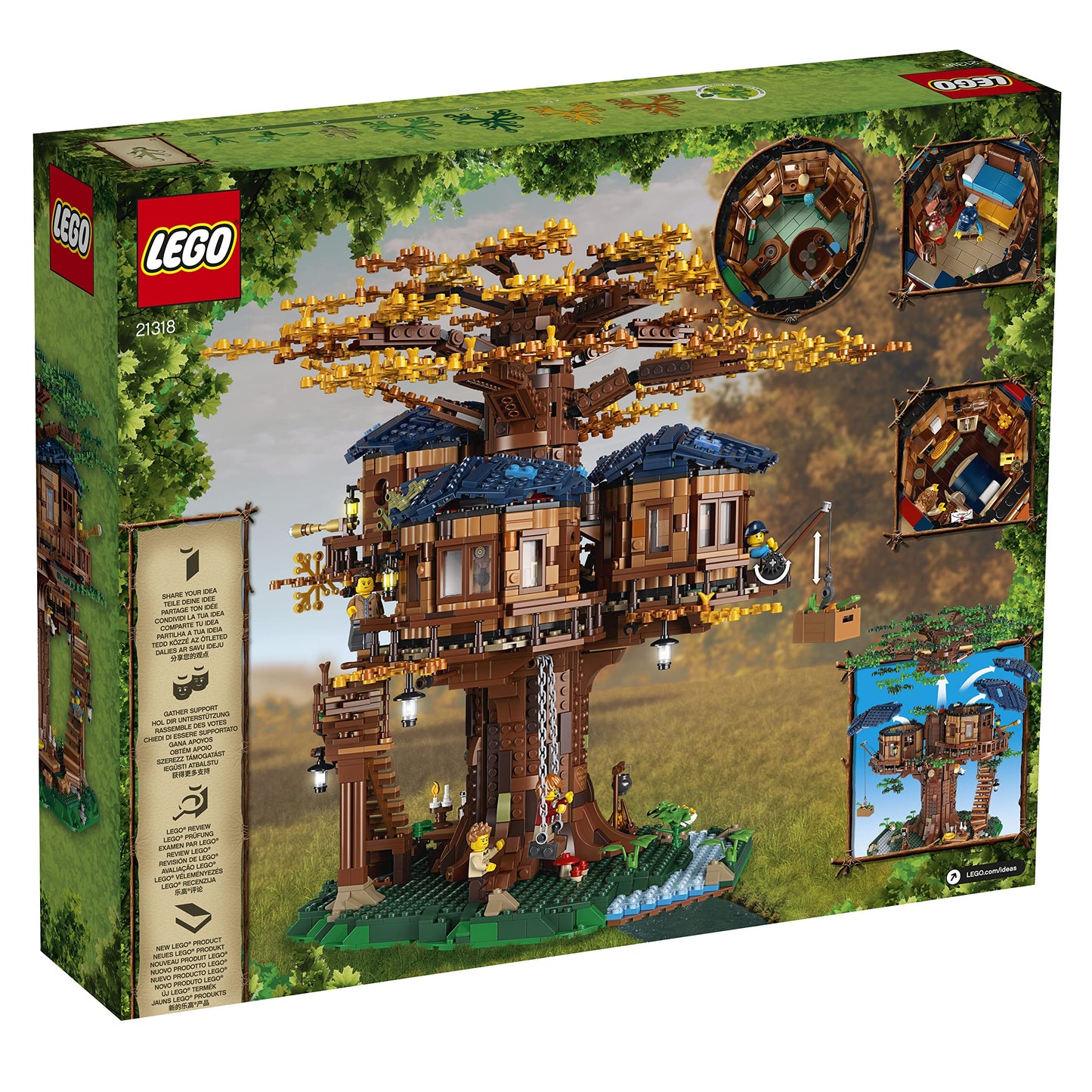 LEGO Ideas Tree House 21318 Brick Island