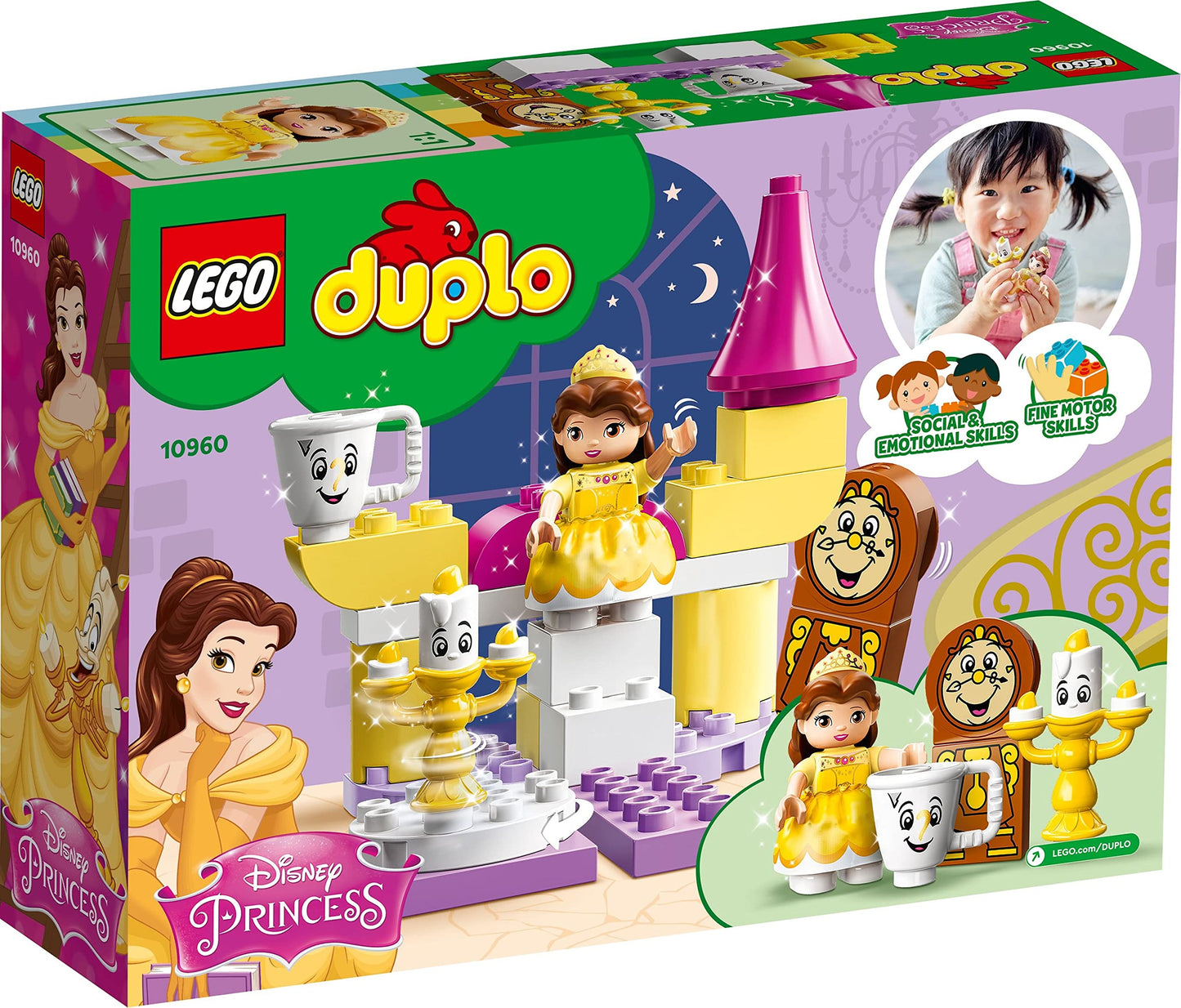 LEGO® DUPLO® Princess Disney Belle's Ballroom 10960 Building Toy Amazon