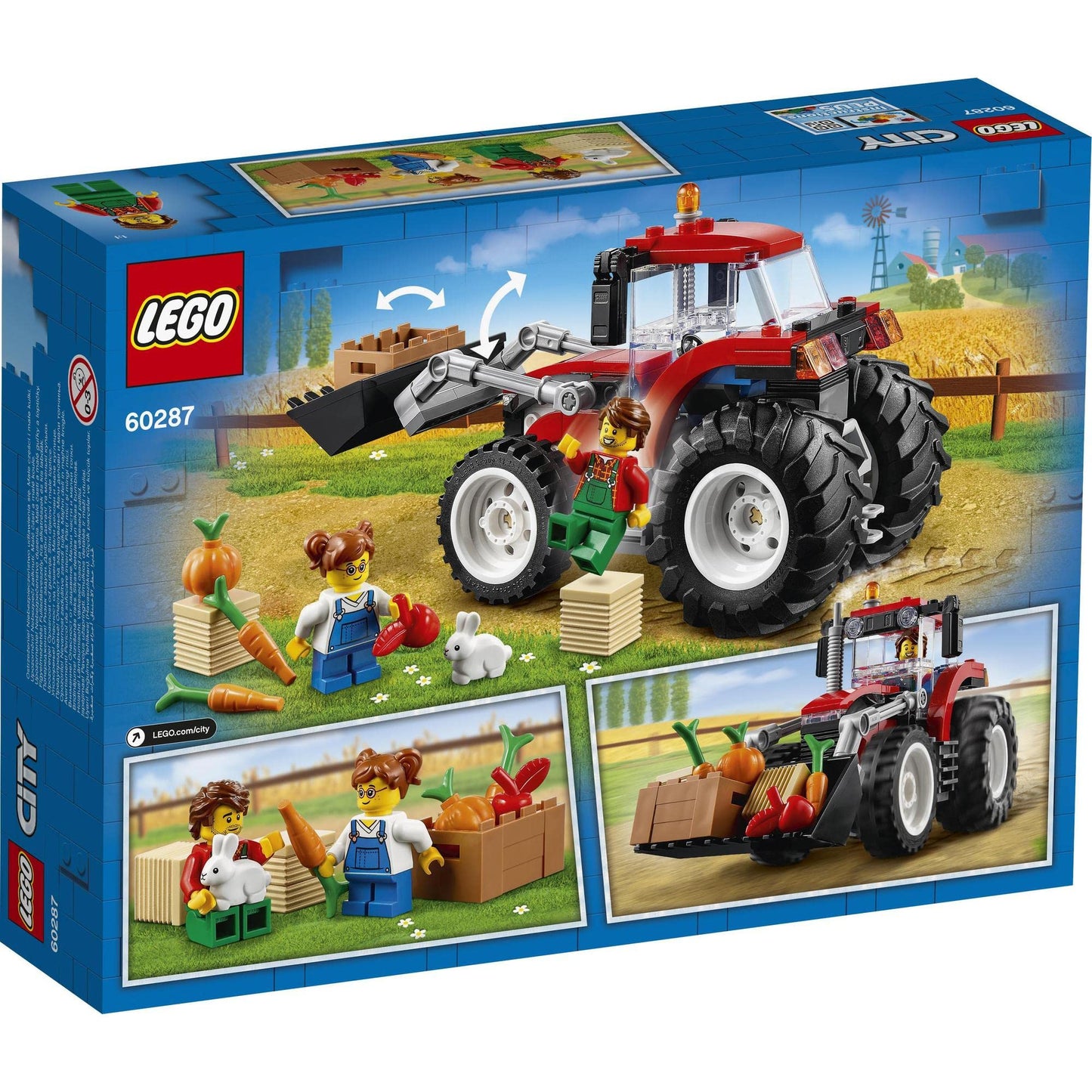 LEGO® City Tractor 60287 Building Kit; Cool Toy Amazon