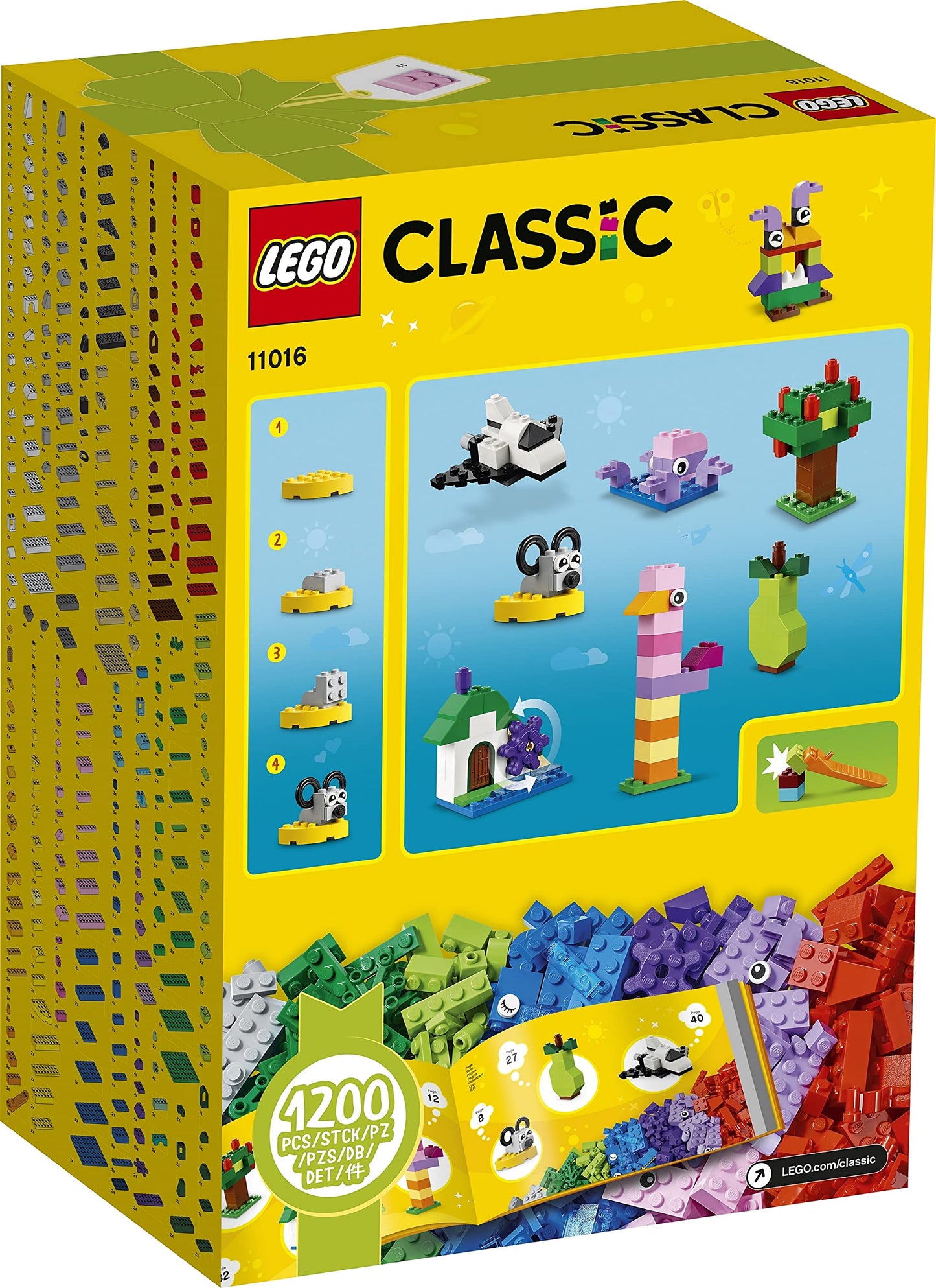 LEGO Classic Creative Brick Box 11016 Building Kit Amazon