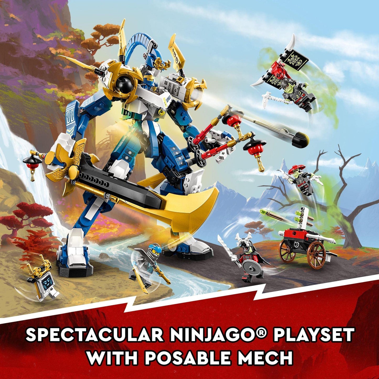 LEGO NINJAGO Jay’s Titan Mech 71785 Amazon