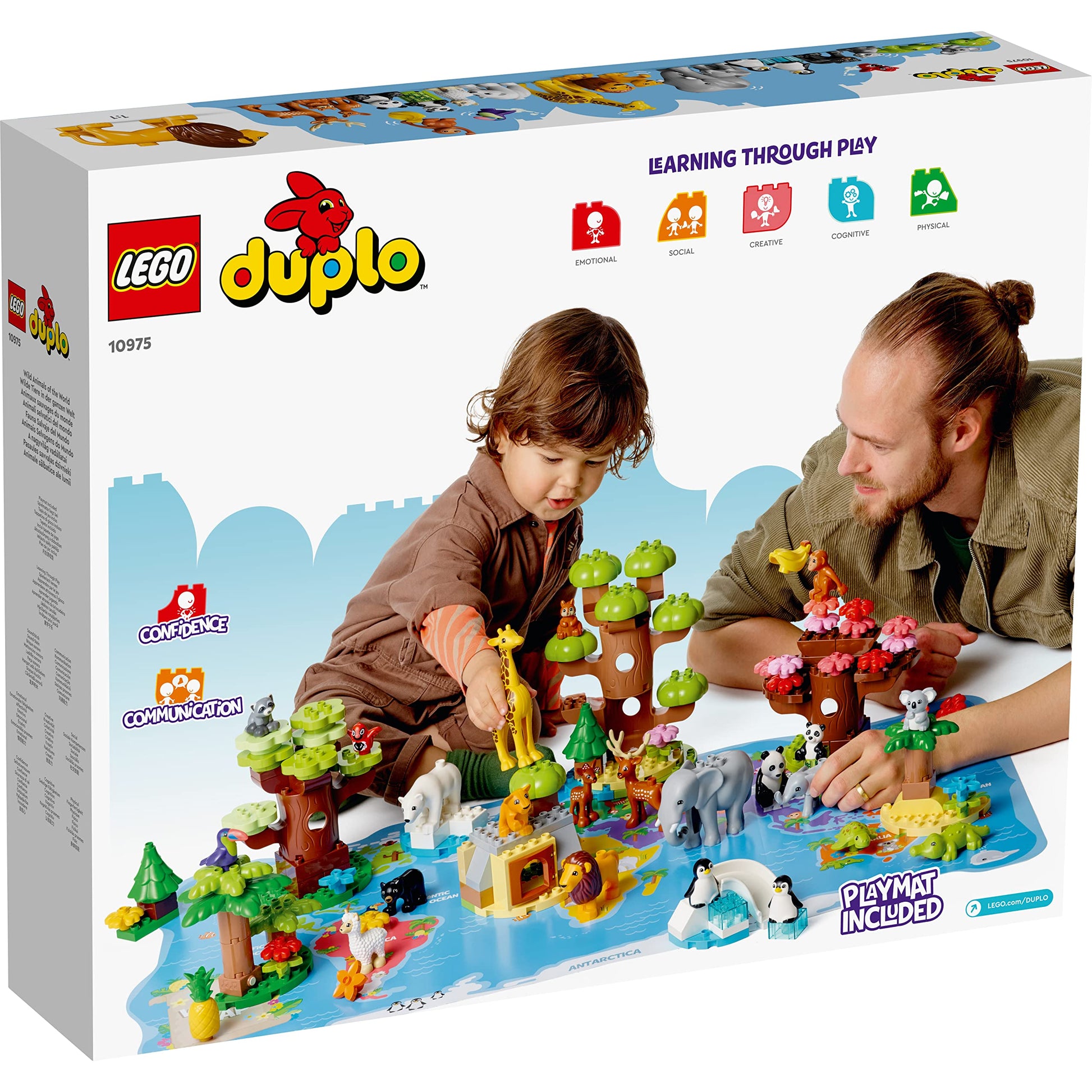 LEGO DUPLO Wild Animals of The World Toy Amazon
