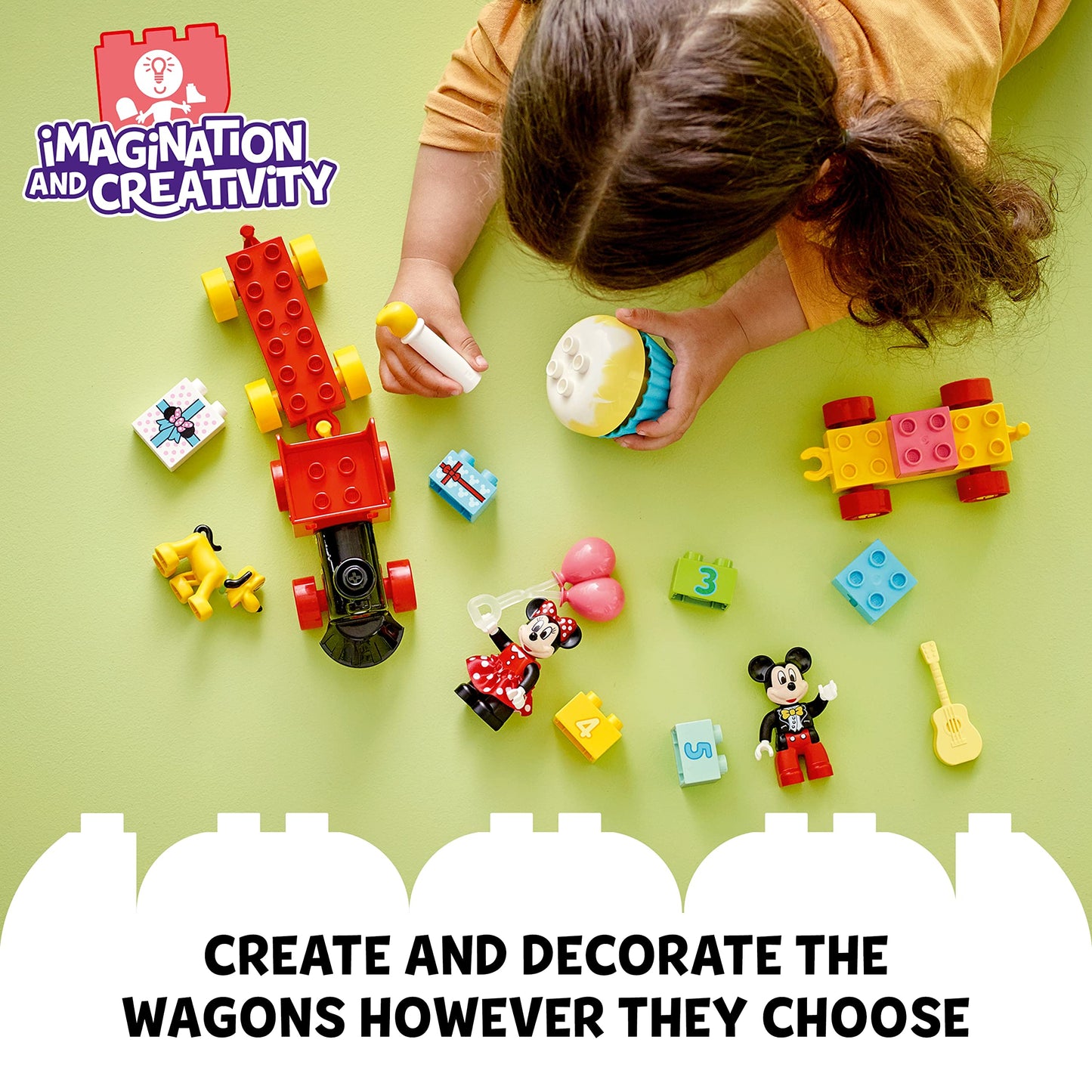 LEGO DUPLO ǀ Disney Mickey & Minnie Birthday Train 10941 Building Toy Amazon